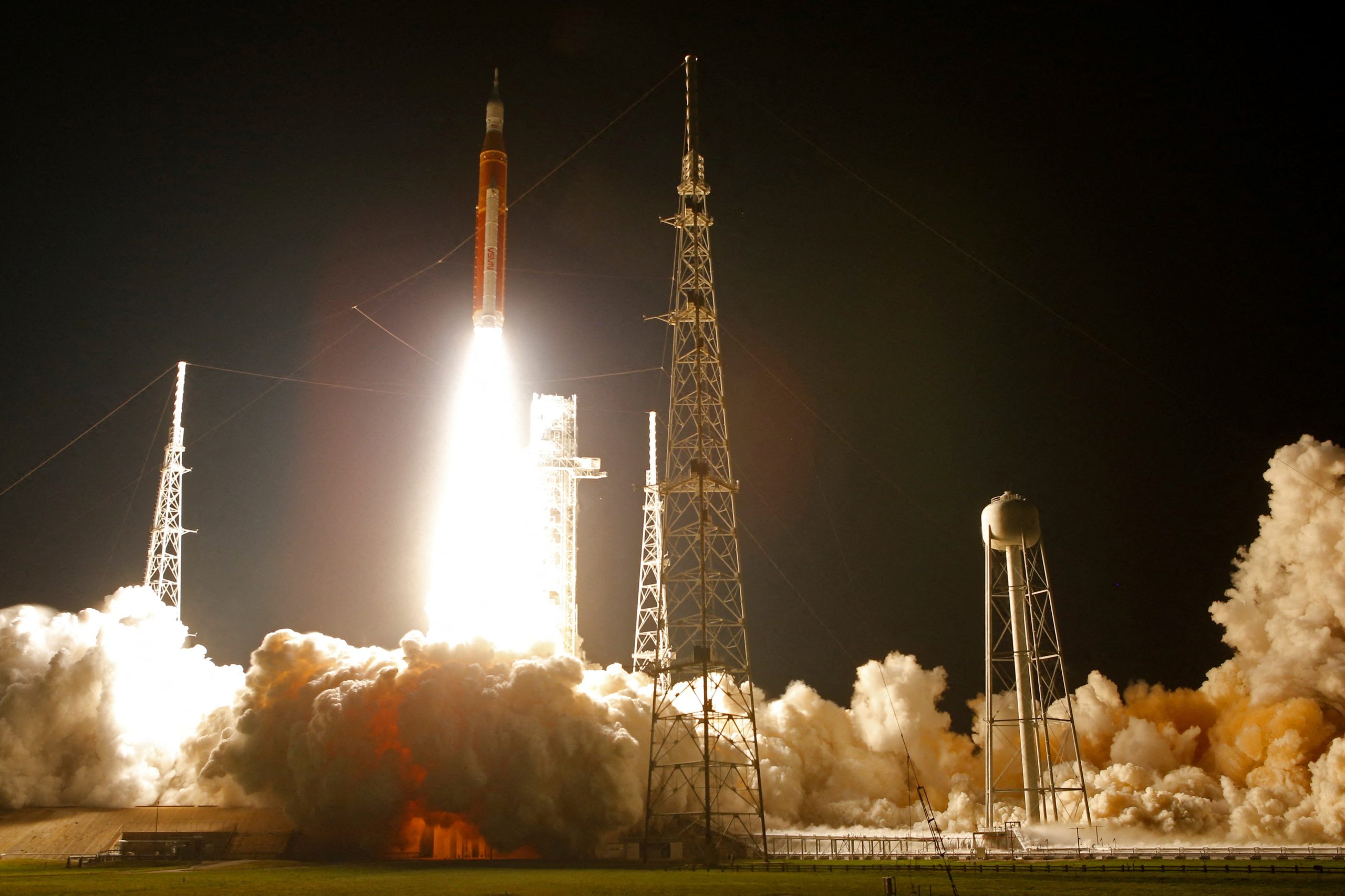 NASA Orion probe does moon flyby after delayed launch