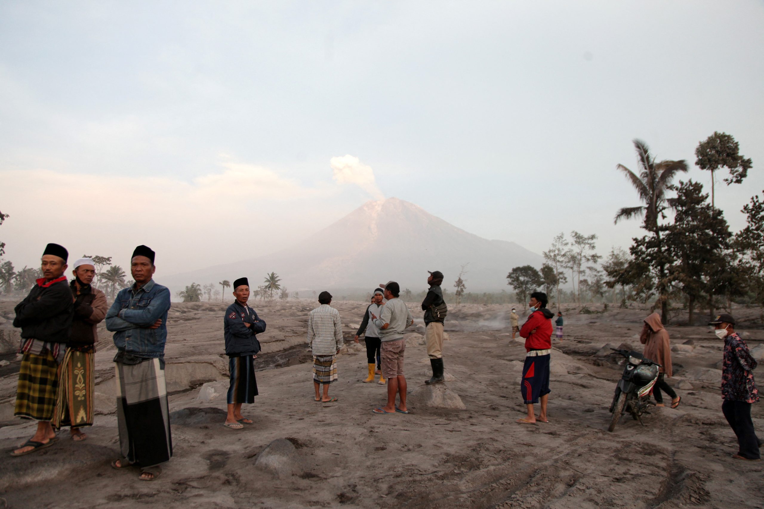 Photos: Mt. Semeru erupts on Indonesia’s Java, villages evacuated