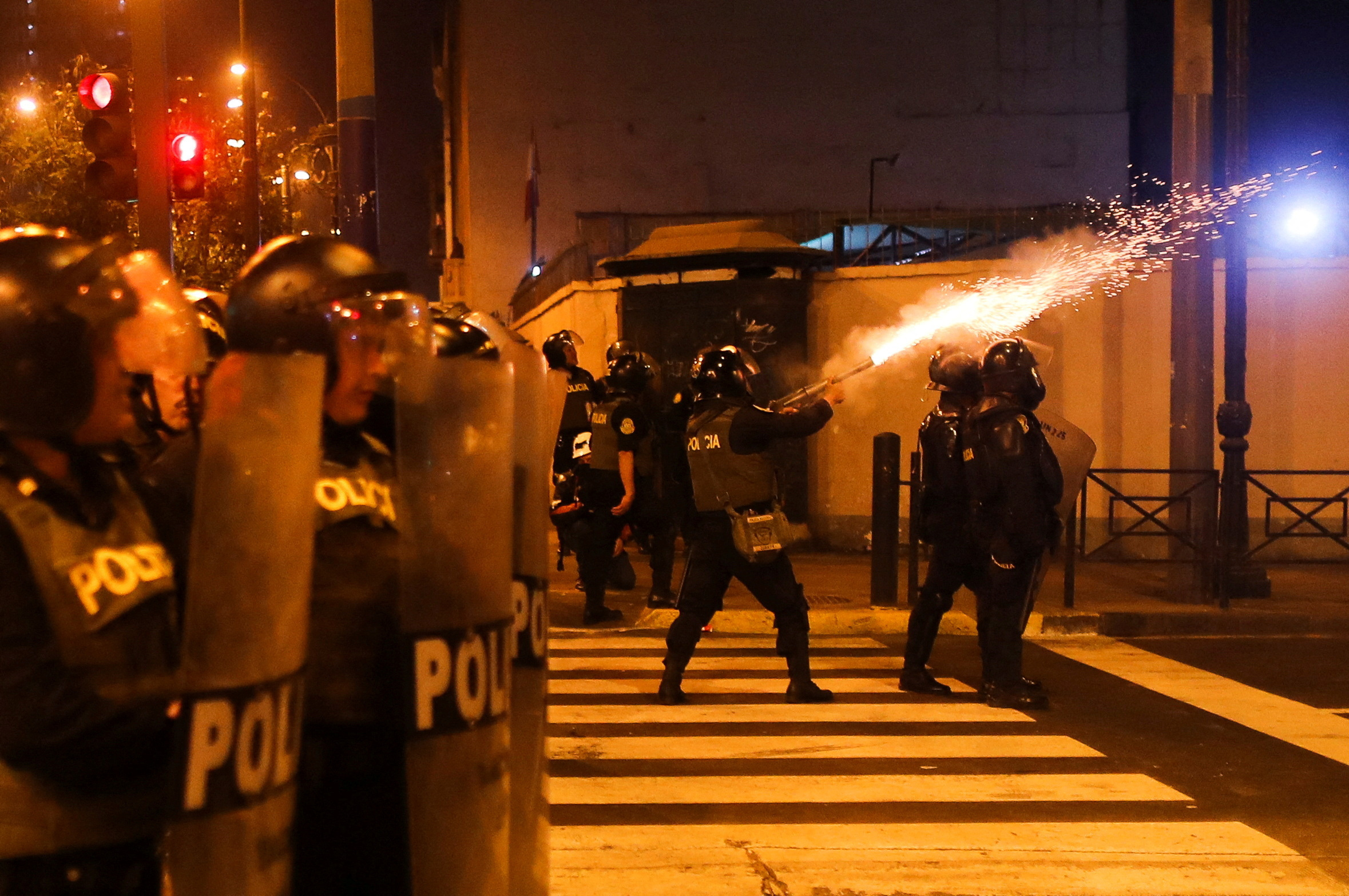 Peru explodes into fiery protests against leftist government