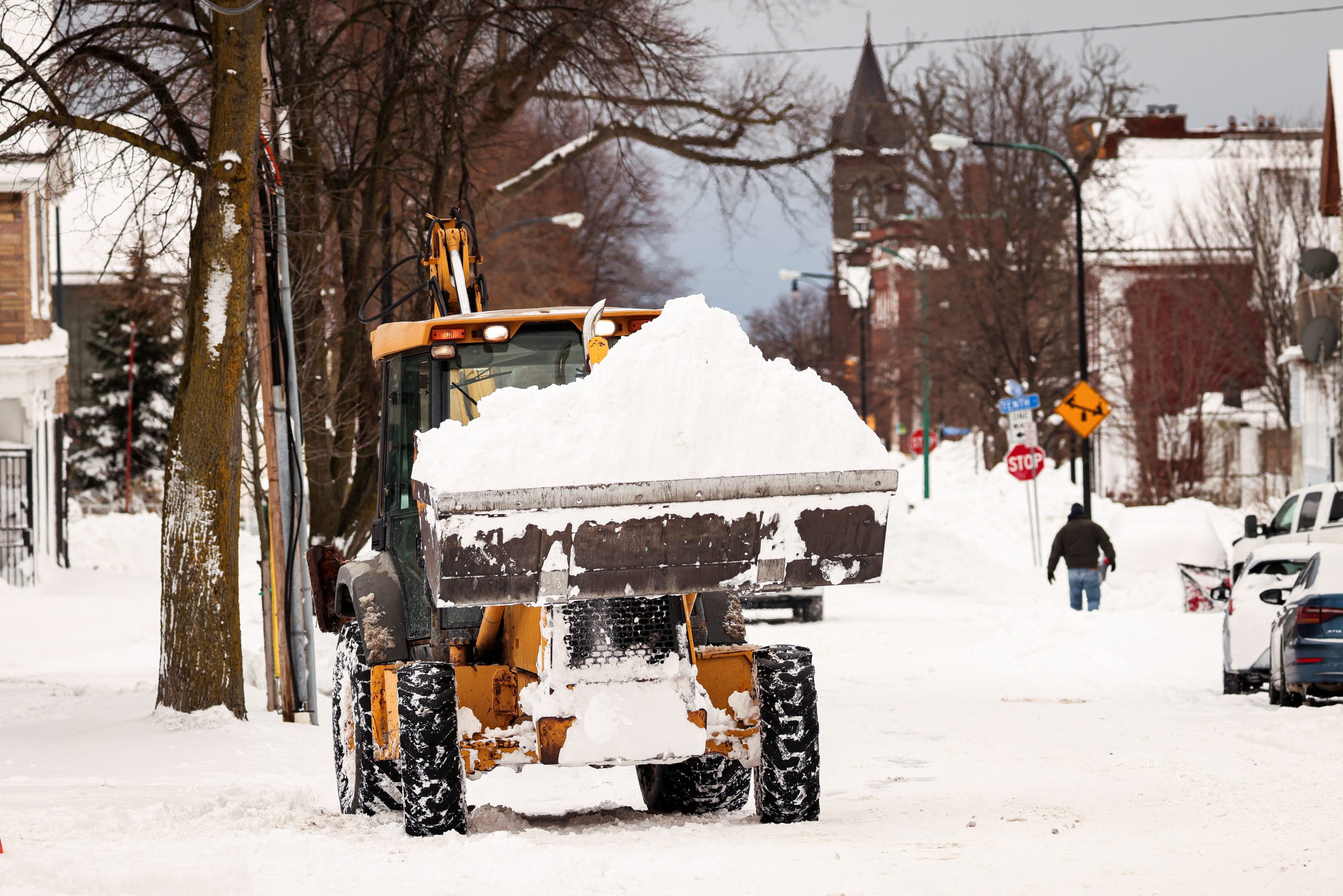 Buffalo, NY digs out from deadly blizzard; warming could bring floods