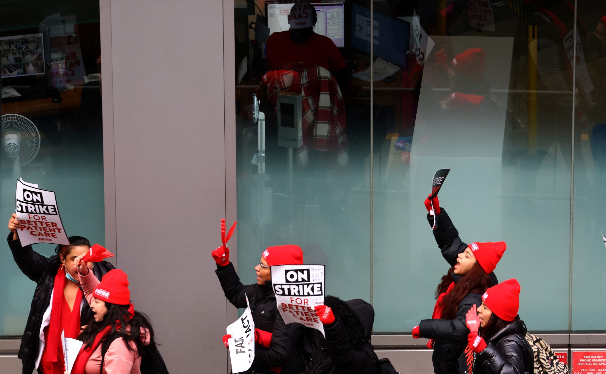 More than 7,000 nurses go on strike in New York City