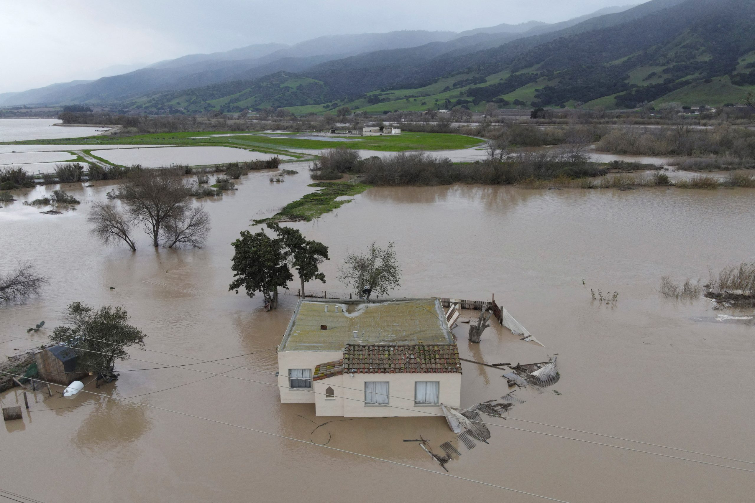 End to storms is near but California braces for two more atmospheric rivers