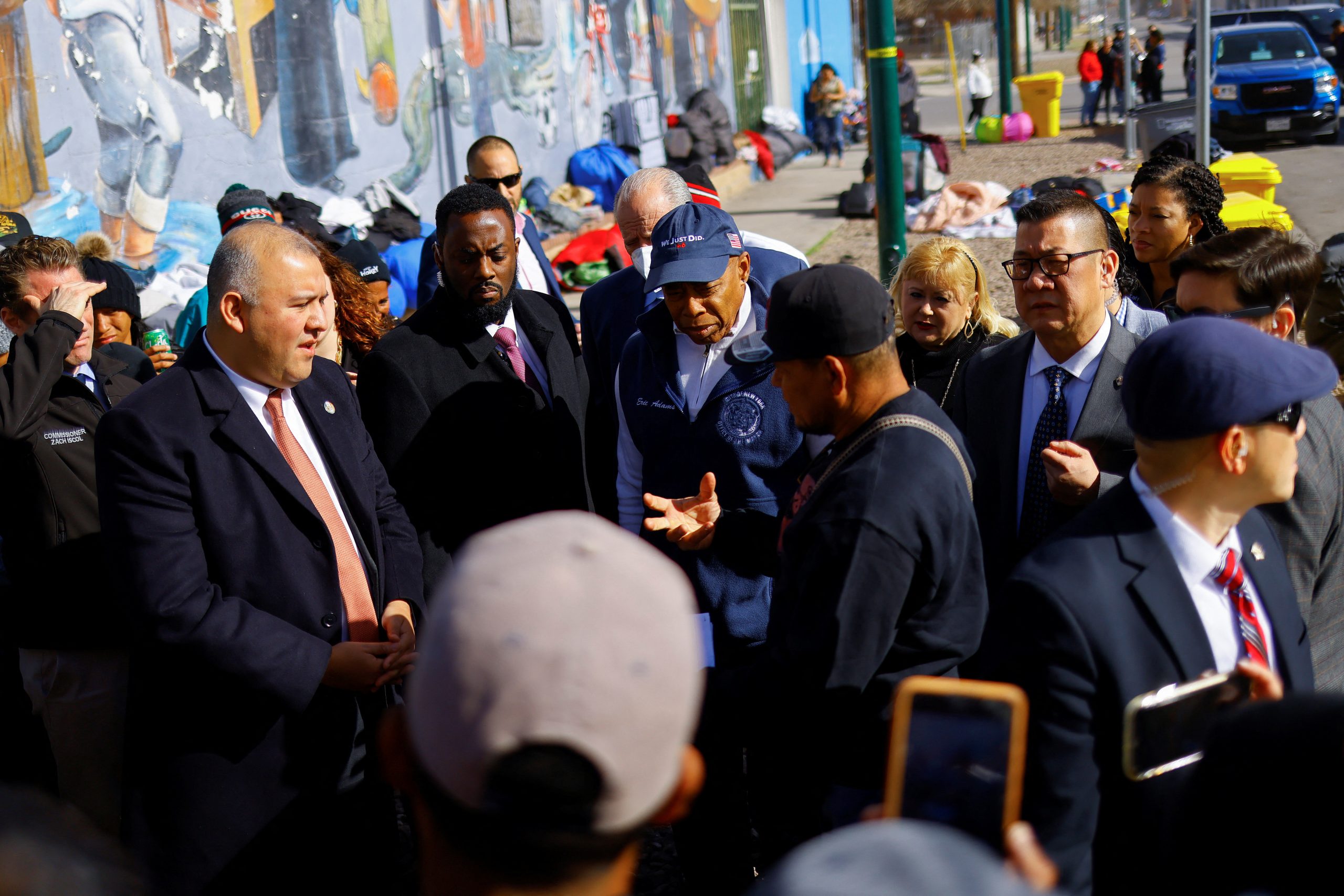 NYC Mayor Adams visits southern border, says Biden administration needs ‘to do its job’