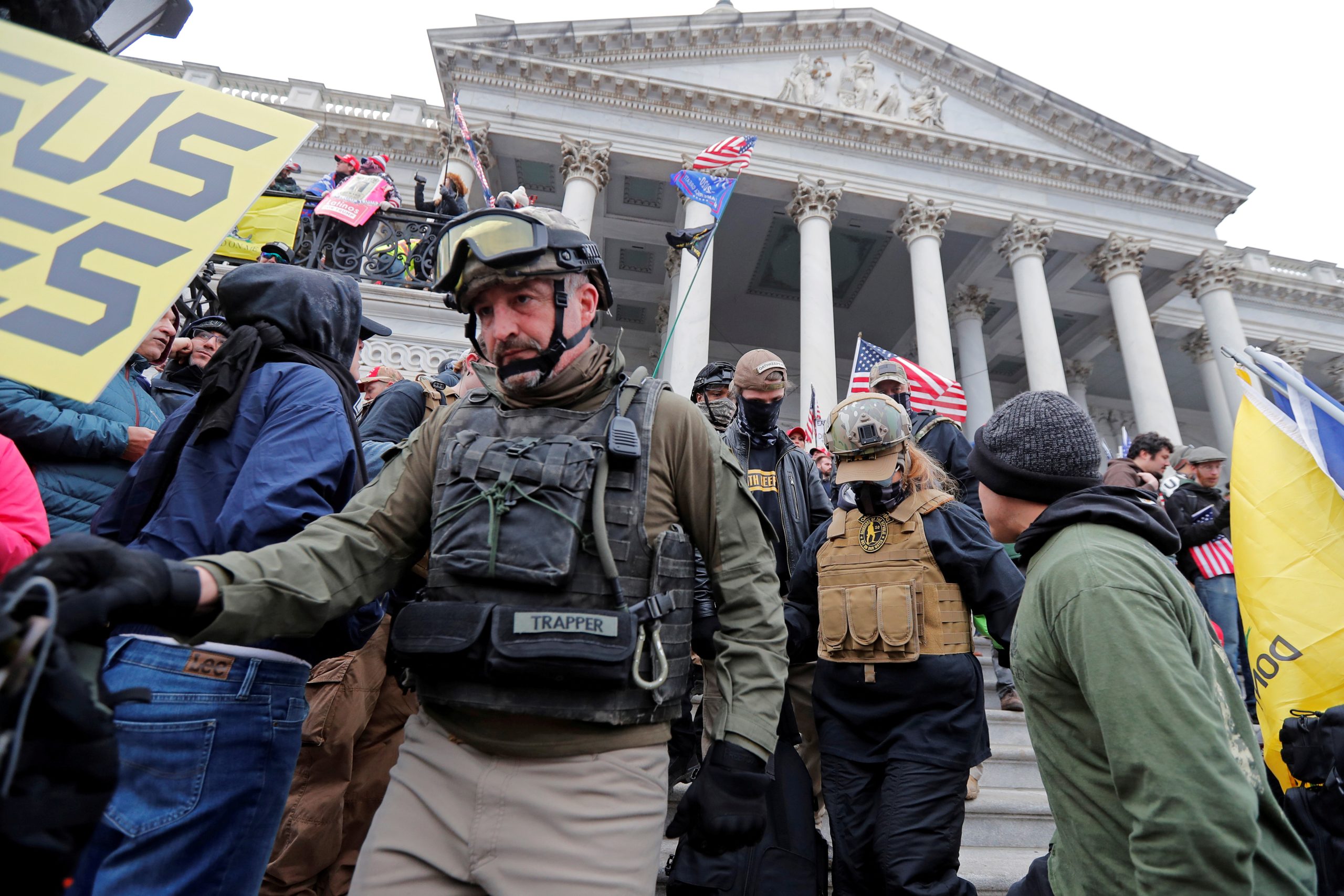 Four Oath Keepers guilty of seditious conspiracy in U.S. Capitol attack