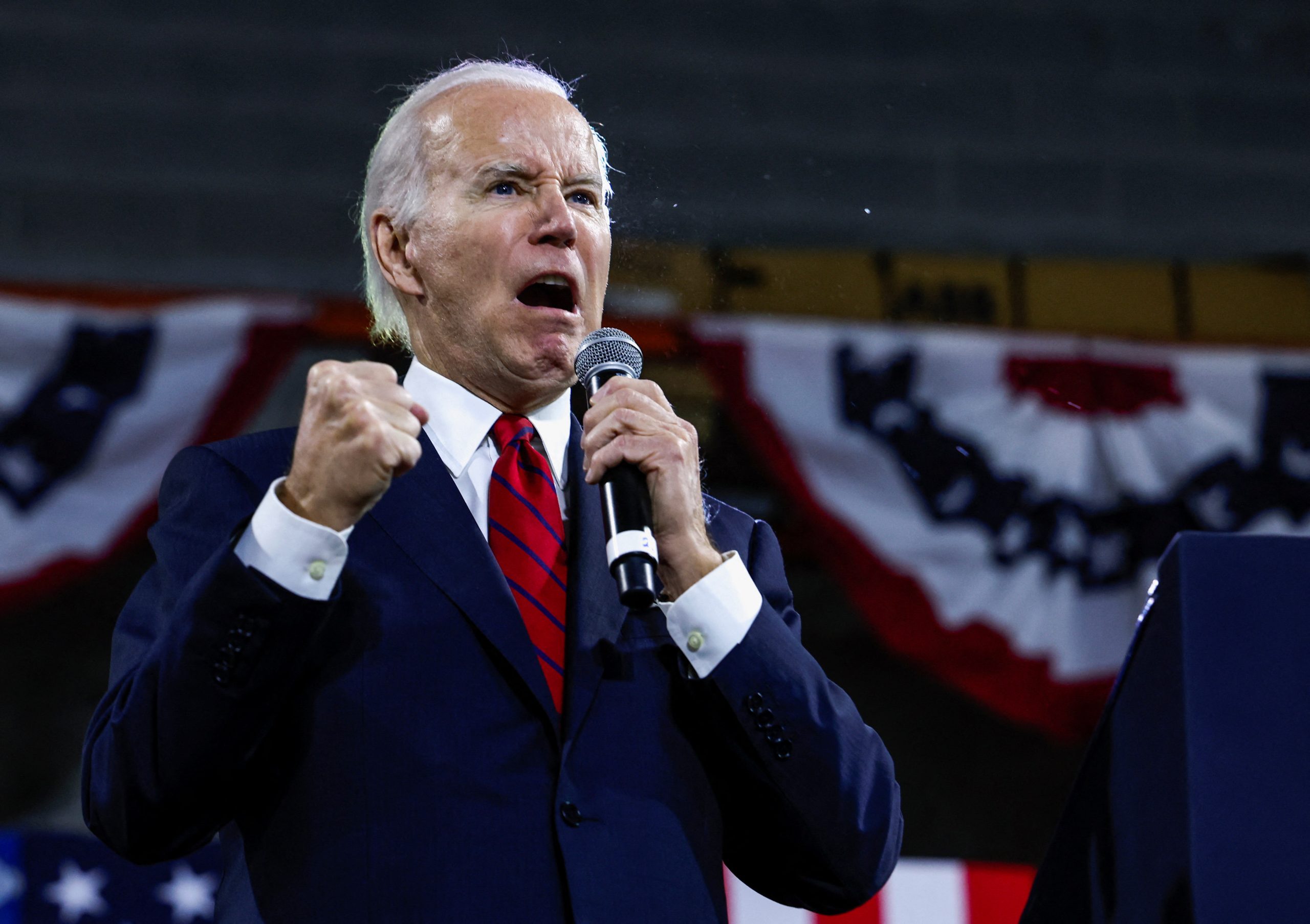 Biden pulls no punches in denouncing ‘MAGA Republicans’ in fiery speech