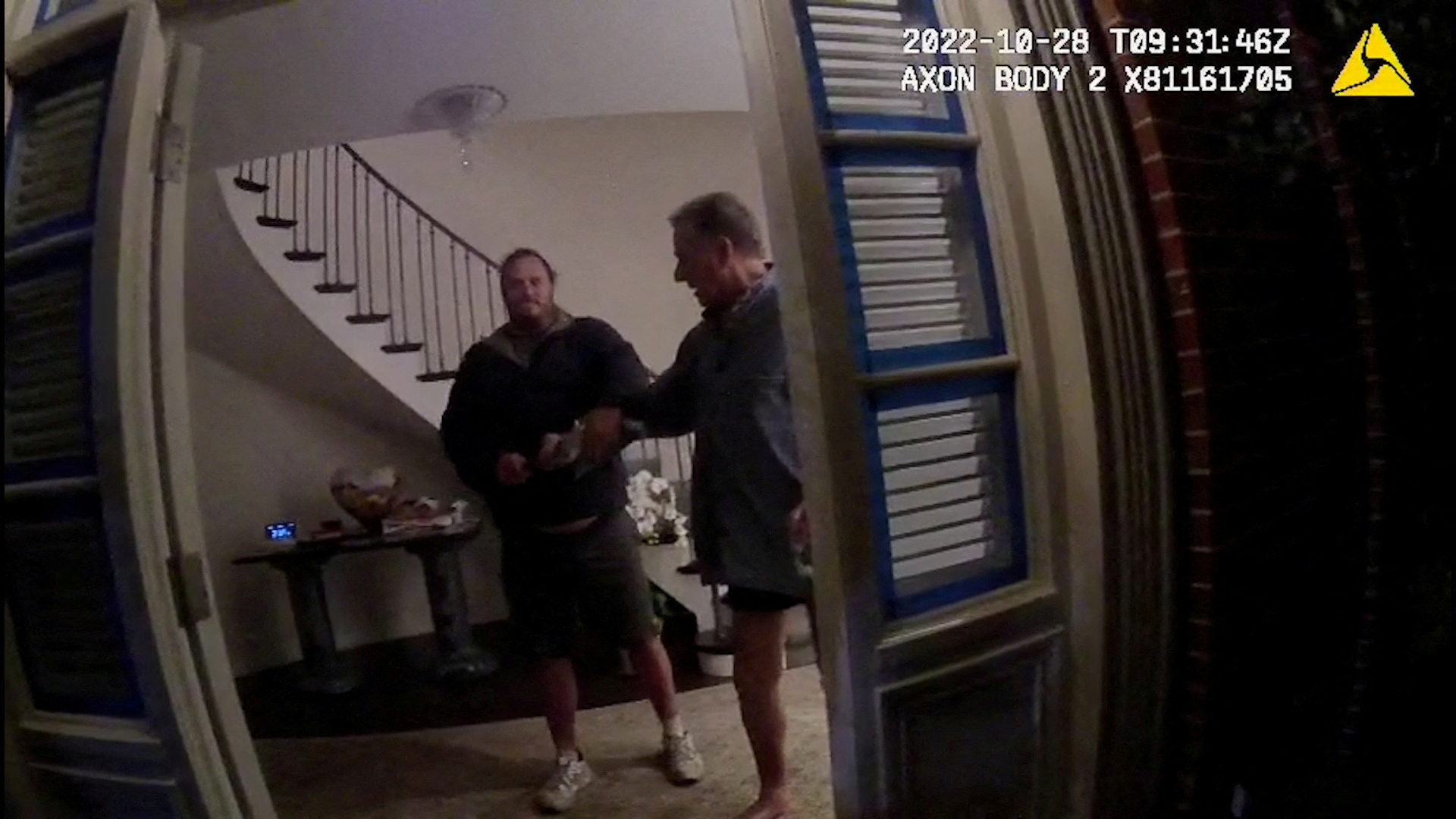 Video: Police release body cam footage of Paul Pelosi’s attack