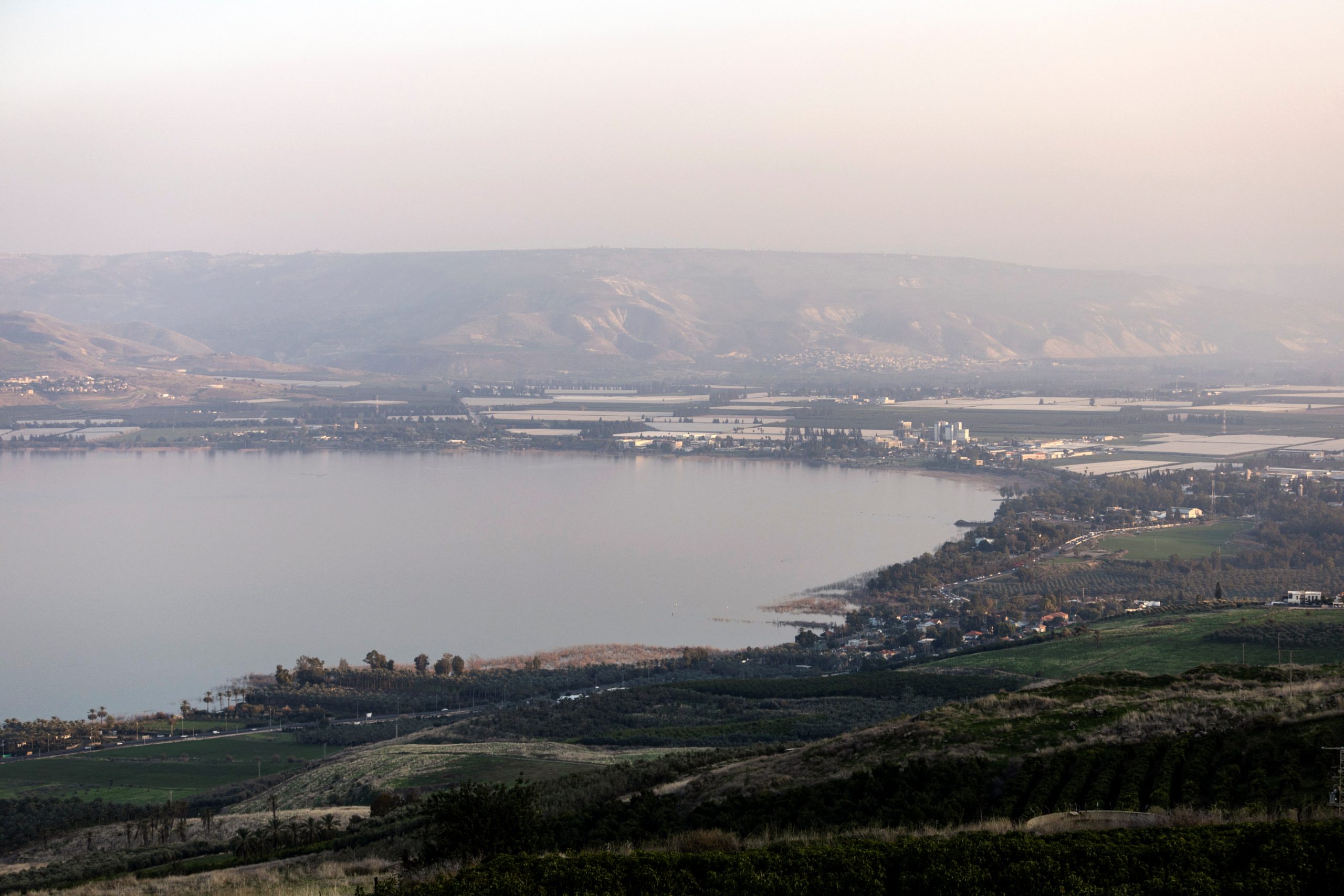 Israel refills the Sea of Galilee, supplying Jordan on the way