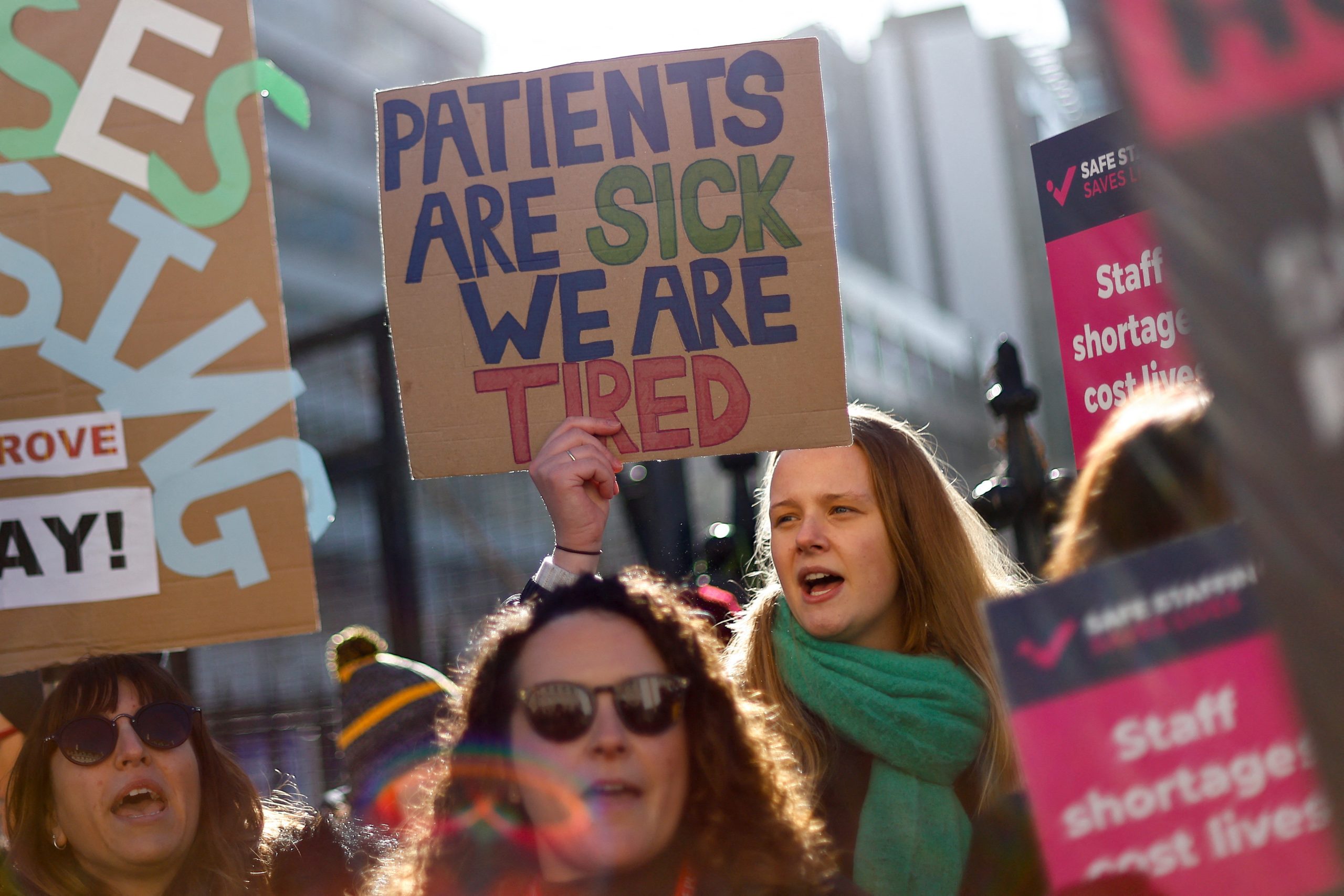 Workers stage largest strike in history of Britain’s health service