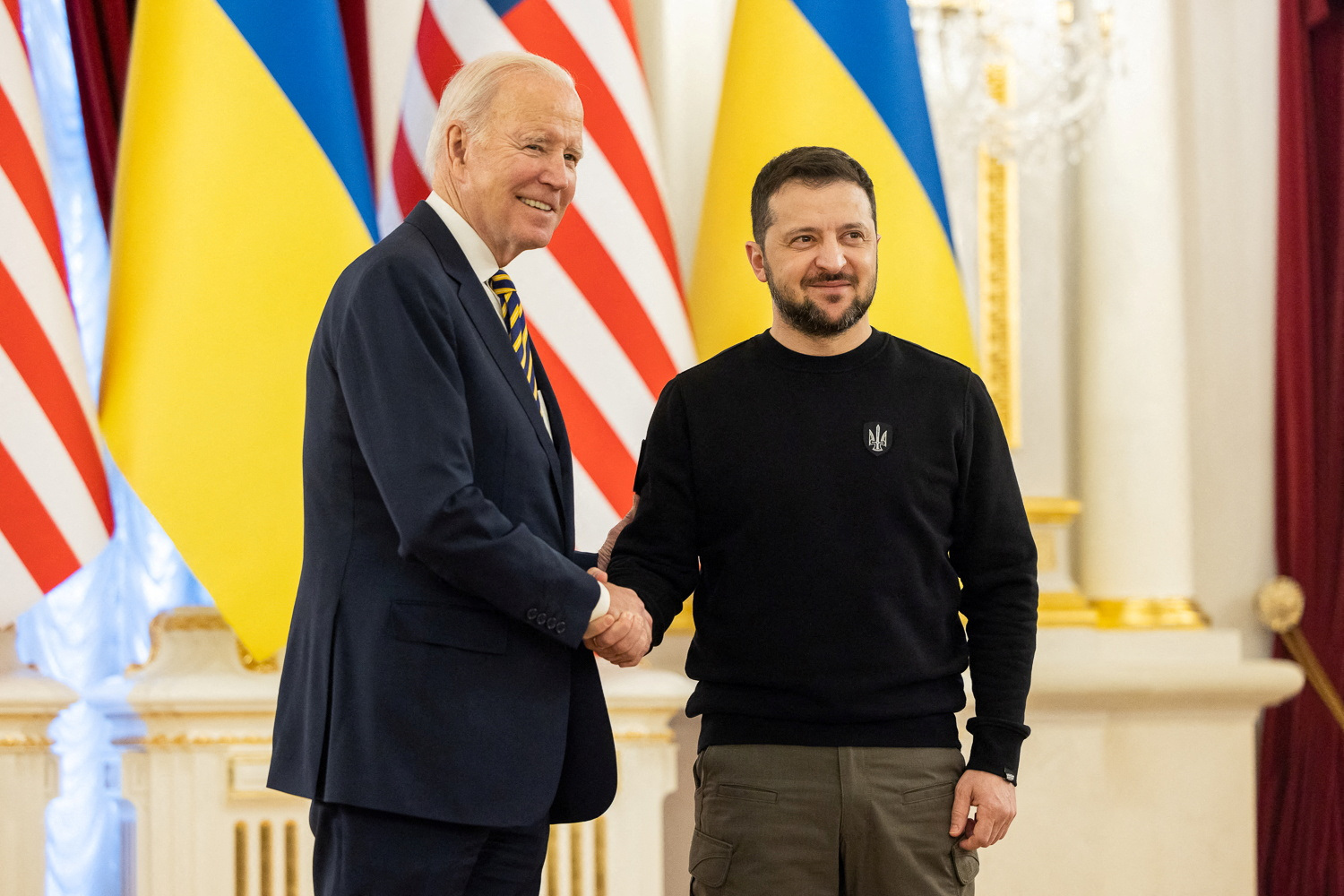 Ukraine update: Biden arrives in Kyiv for unannounced visit to reaffirm US support