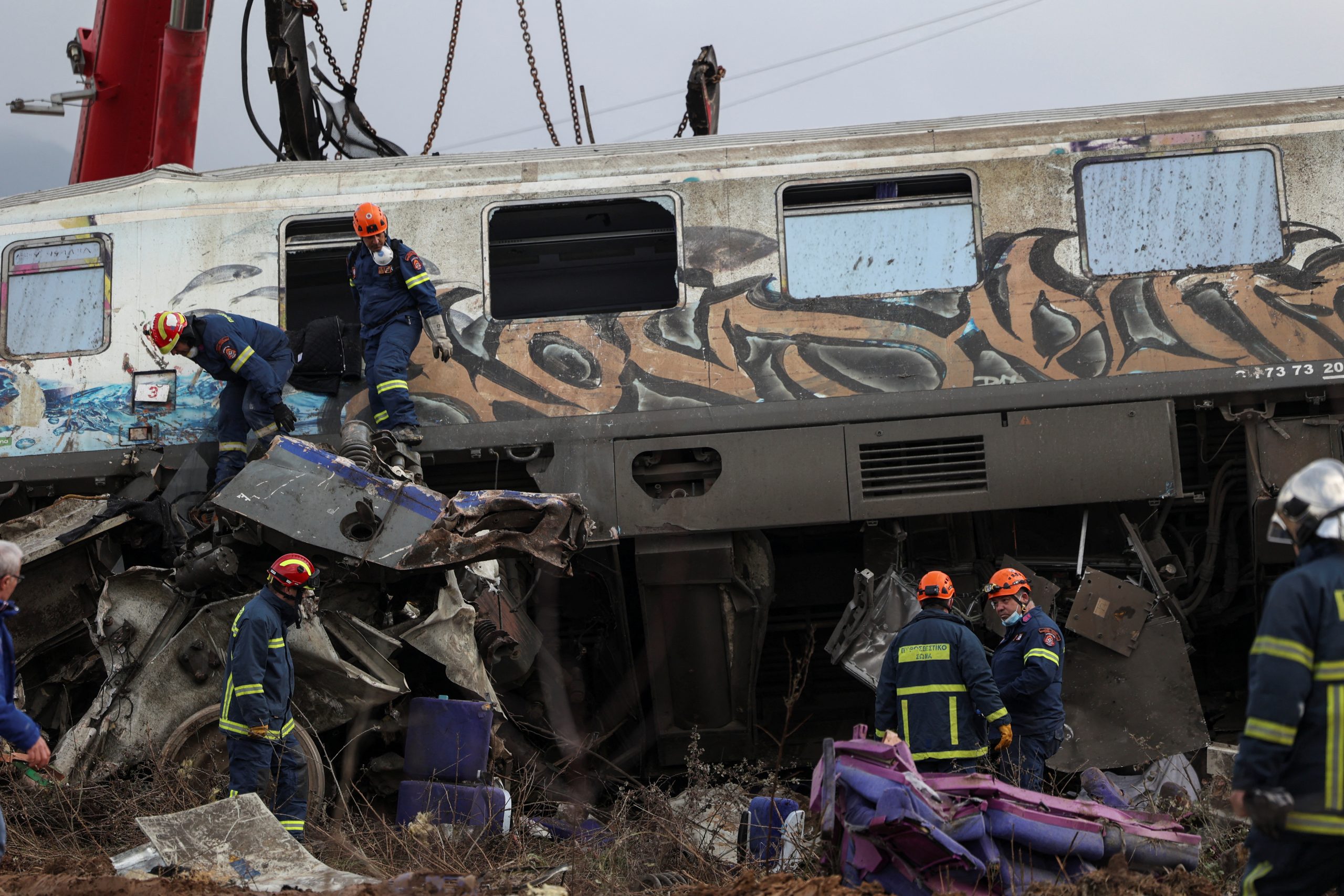 New Greek transport minister promises train crash answers as death toll hits 46