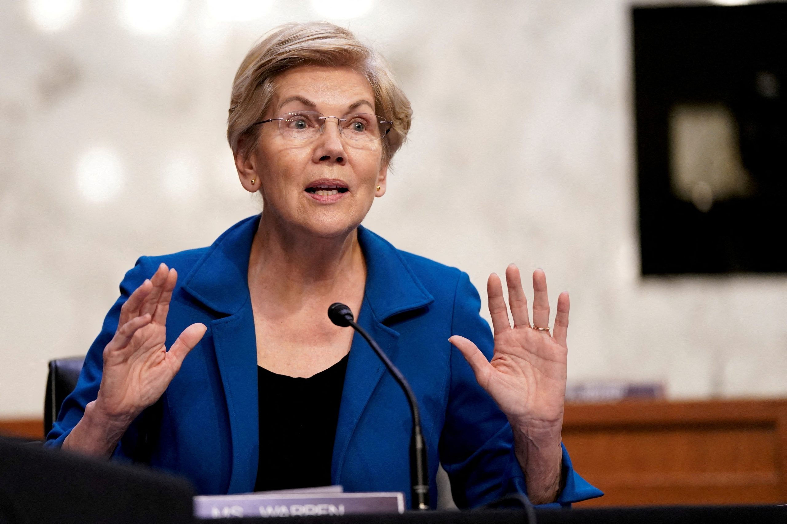 Warren loudest Powell critic on Capitol Hill