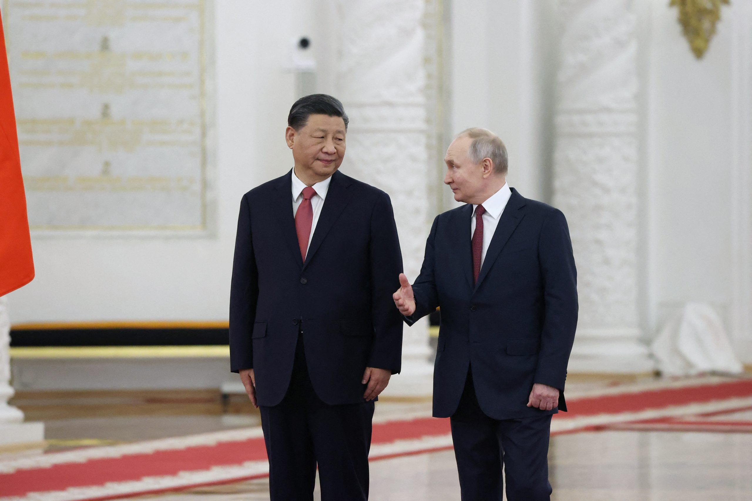 Putin flaunts alliance with Xi as ‘dear friends’ meet in Kremlin