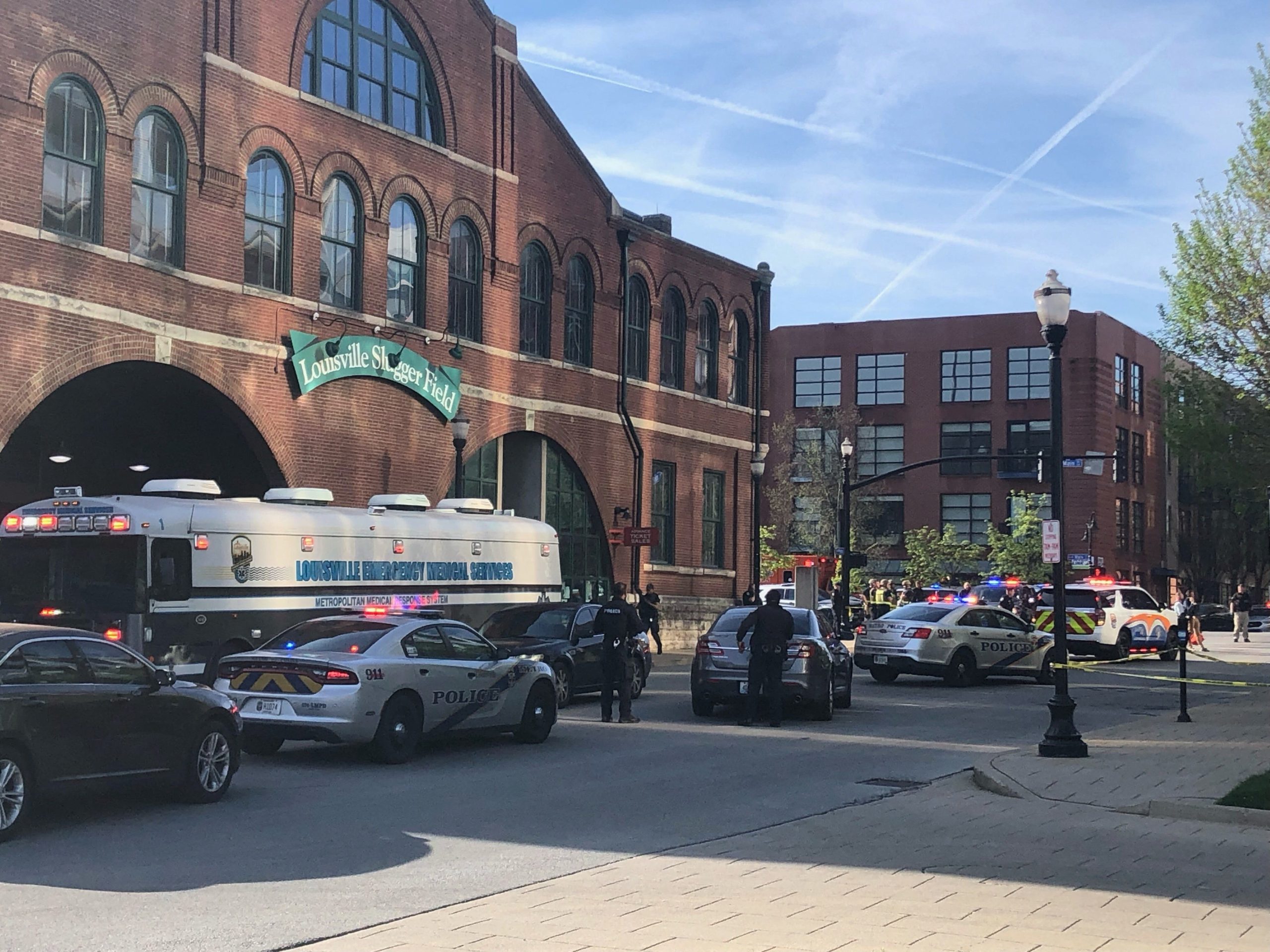 Five dead after shooting attack in downtown Louisville