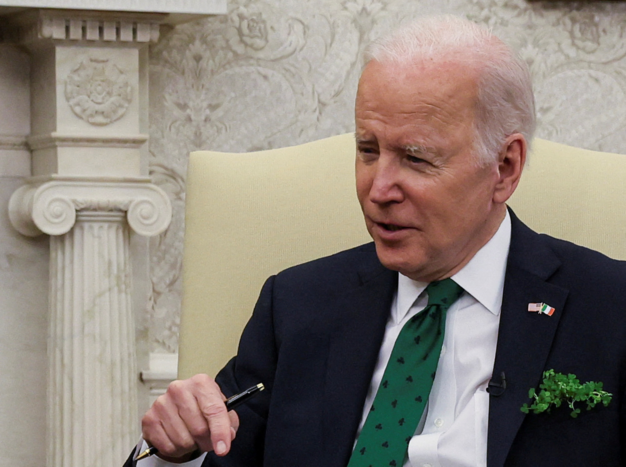 Biden heads to Northern Ireland at delicate political juncture