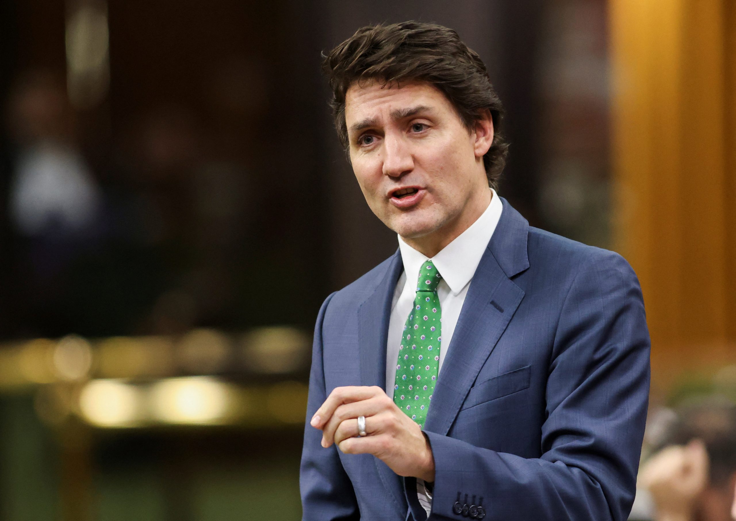 Trudeau denies forcing COVID-19 vaccine on Canadians, acknowledges side effects