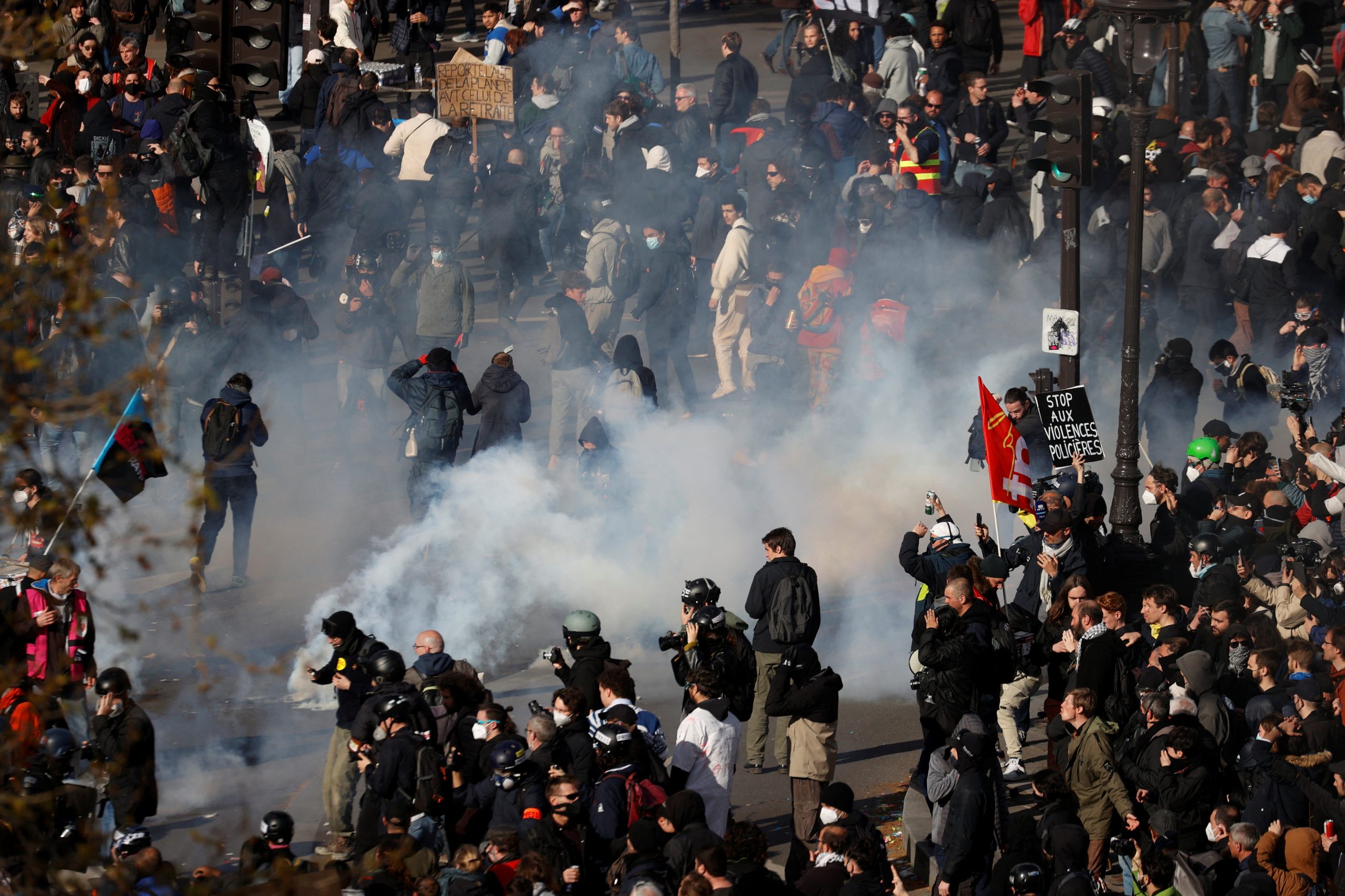 Amid protests, Macron’s pension age hike plan clears contistutional challenge