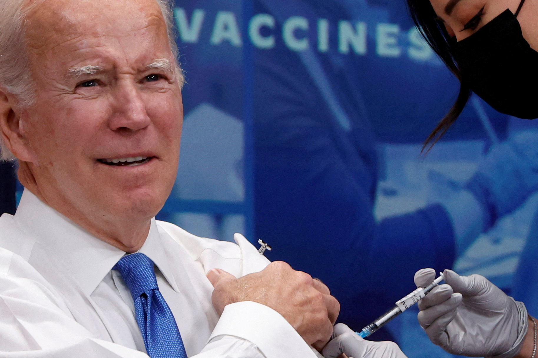 White House silent on end of vaccine