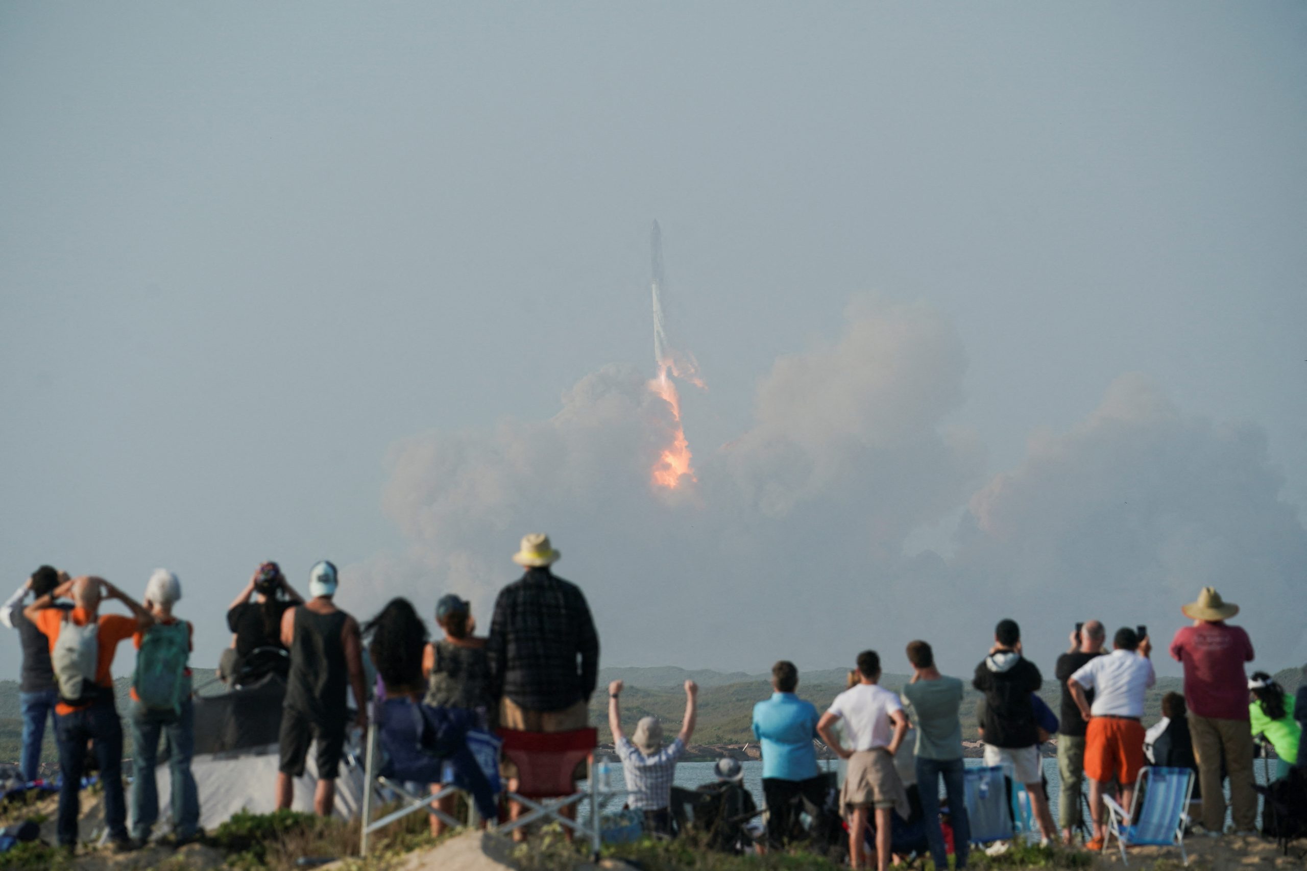 SpaceX rocket soars briefly, then explodes