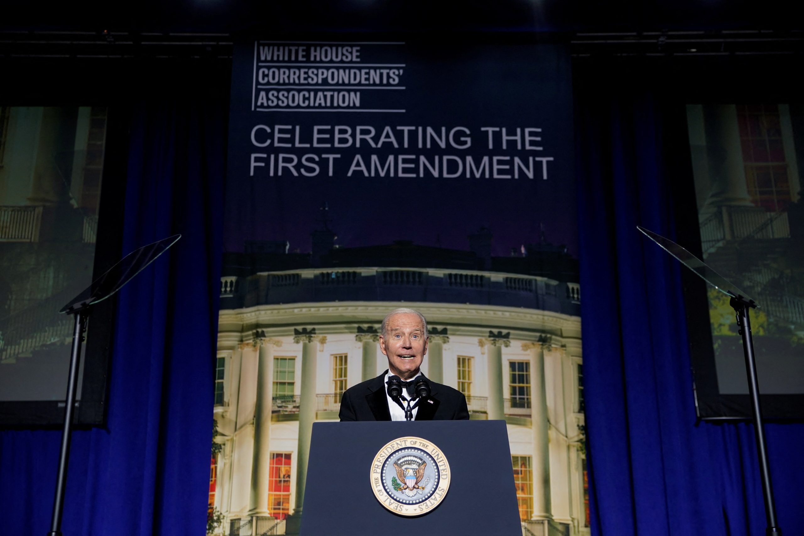 Correspondents’ dinner: President Joe Biden pokes fun at Republicans and himself