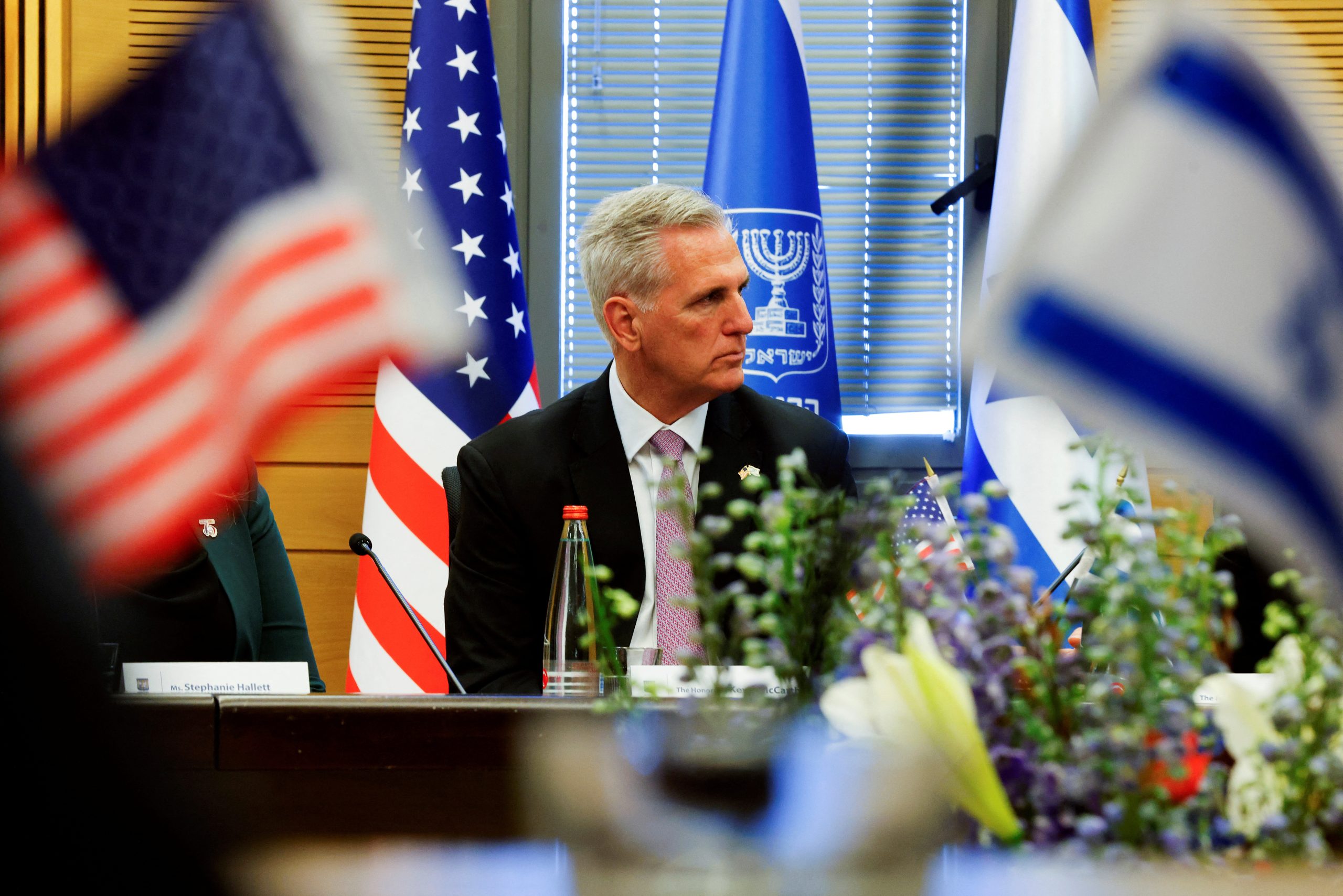 McCarthy vows continued support of Israel, will invite Netanyahu to U.S. if Biden refuses