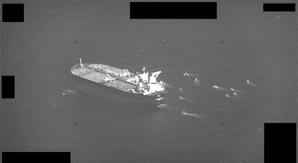 Iran seizes second oil tanker in a week in Gulf – US Navy