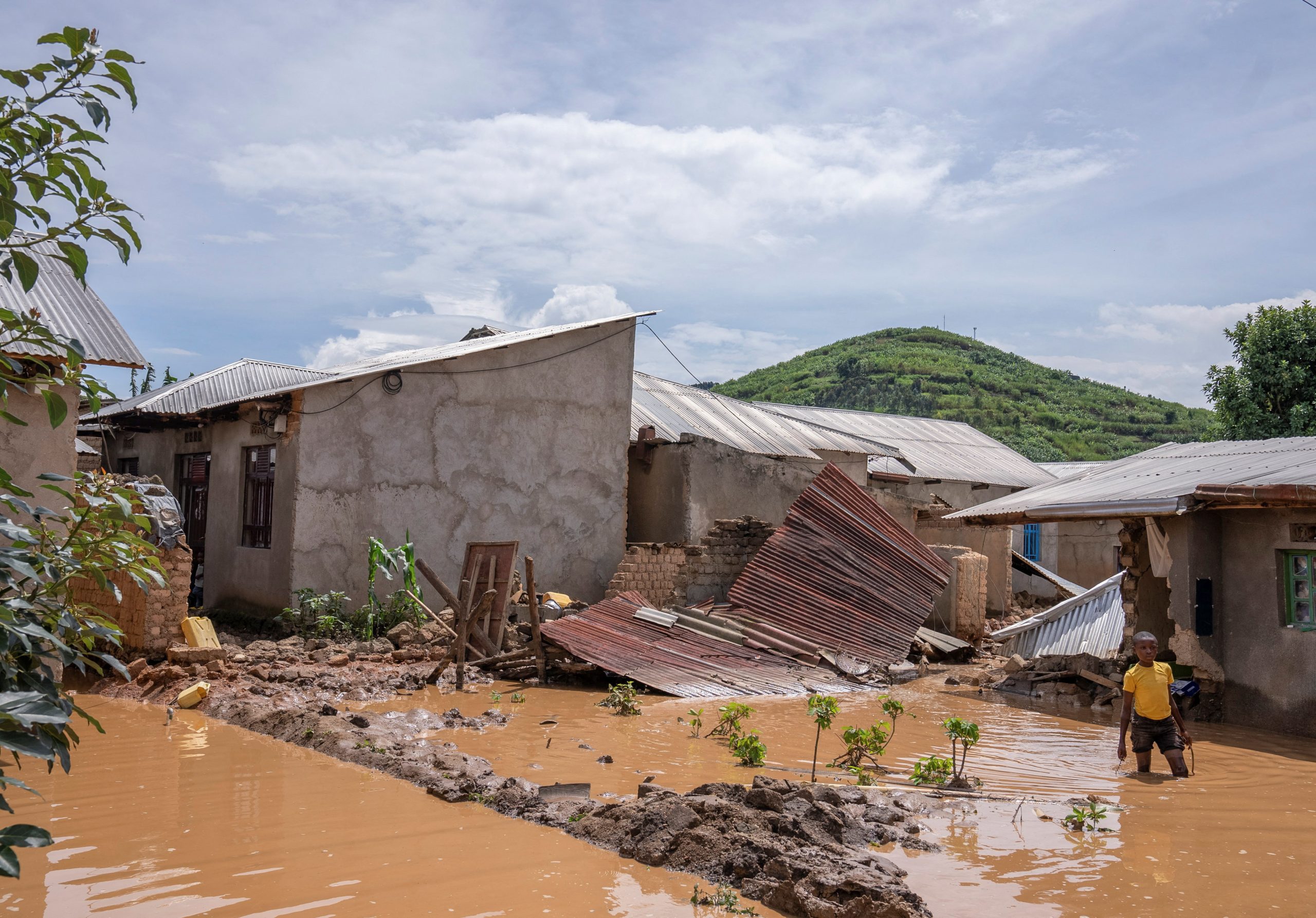 Heavy rain, floods kill at least 136 in Rwanda and Uganda