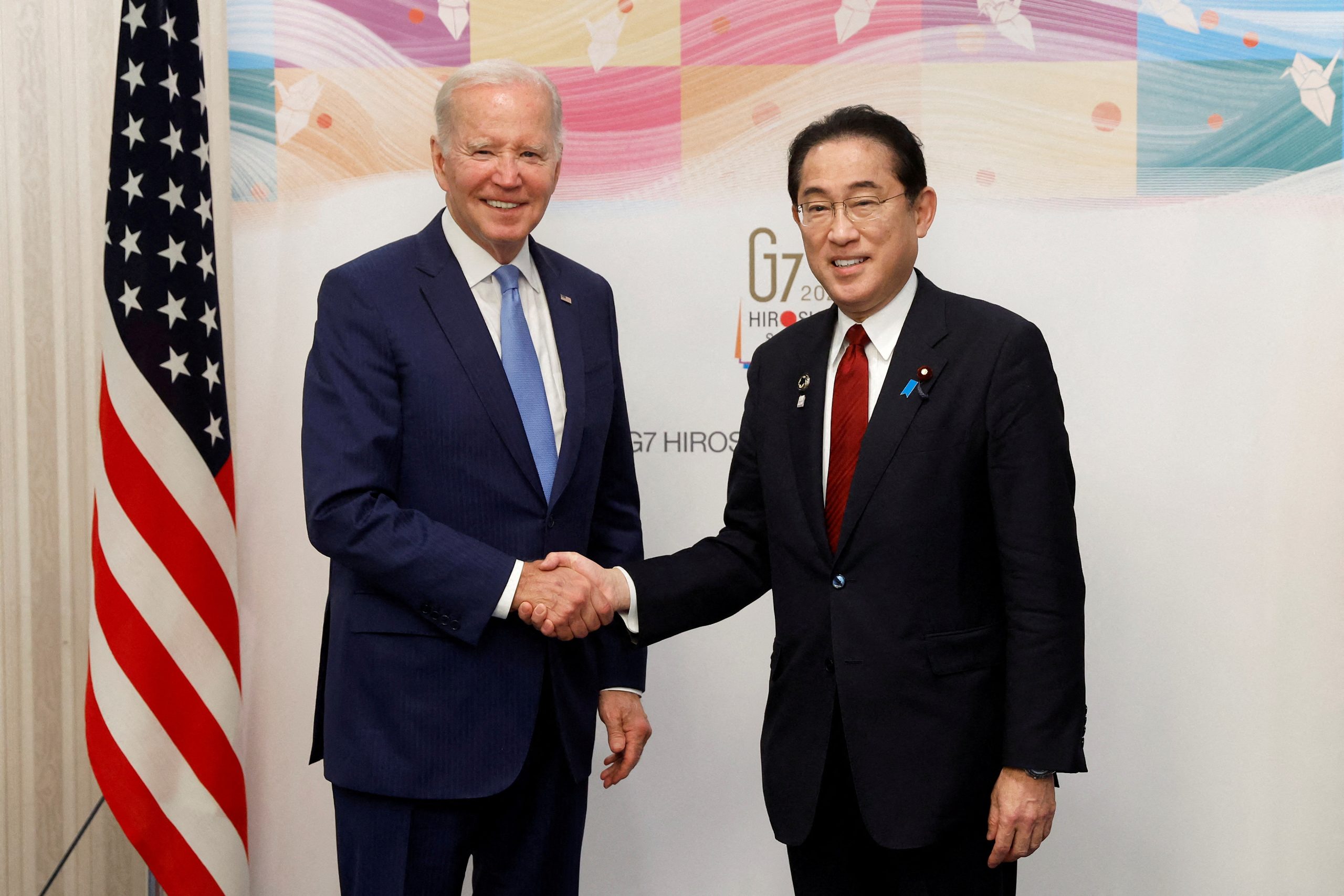 Biden arrives in Japan for G7 summit