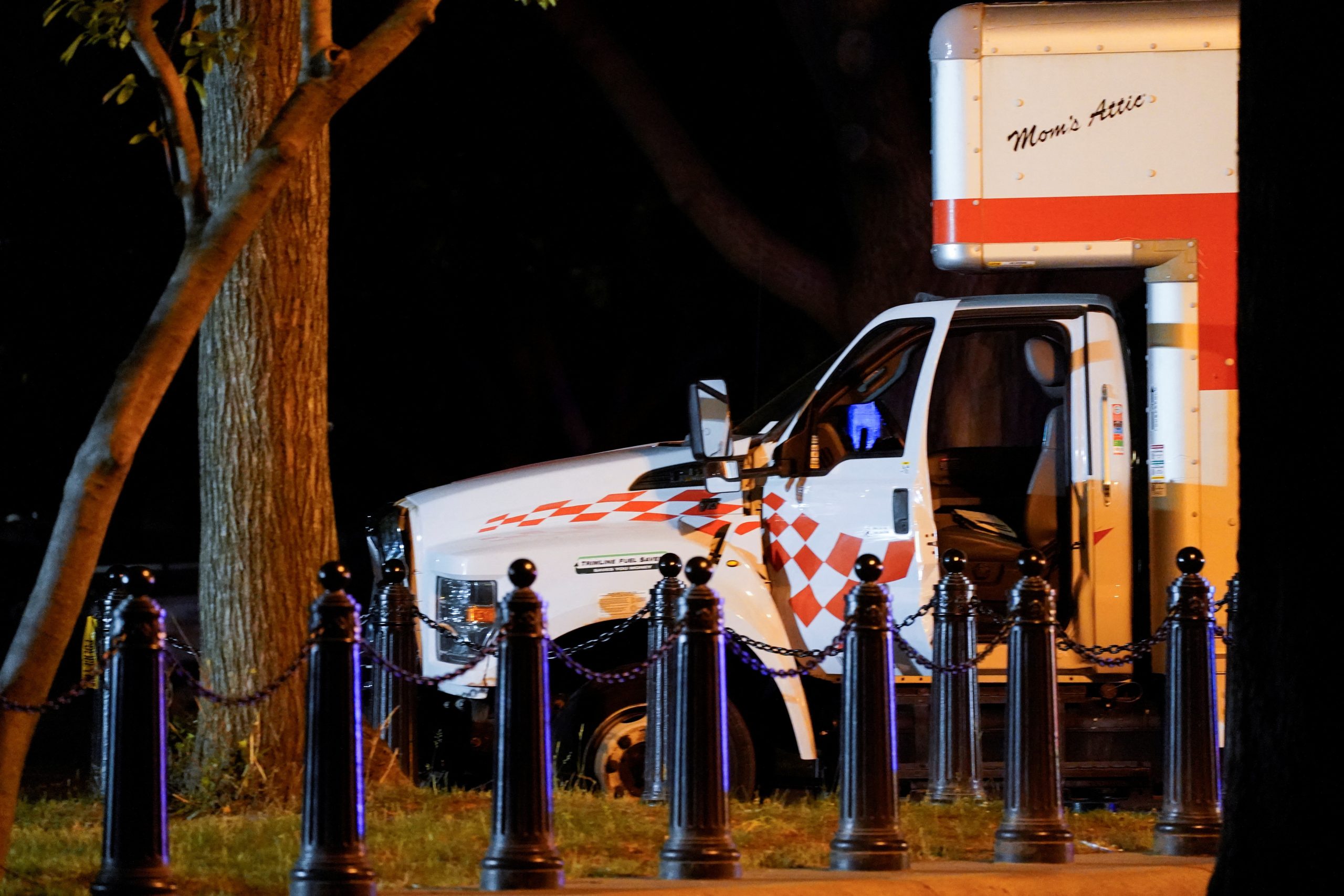 Driver who crashed outside White House charged with threatening president