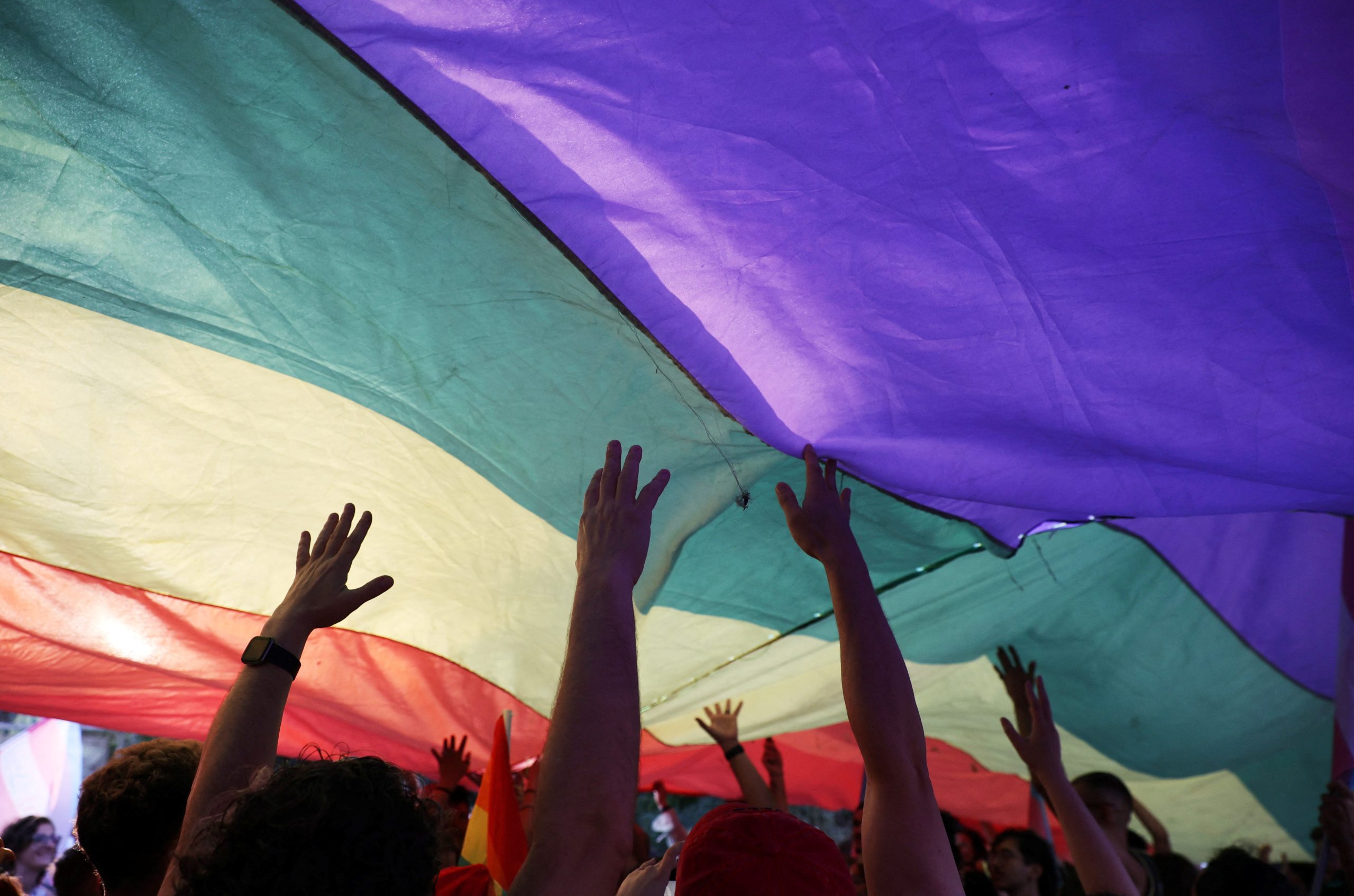 NYC pride marchers chant ‘We’re coming for your children’