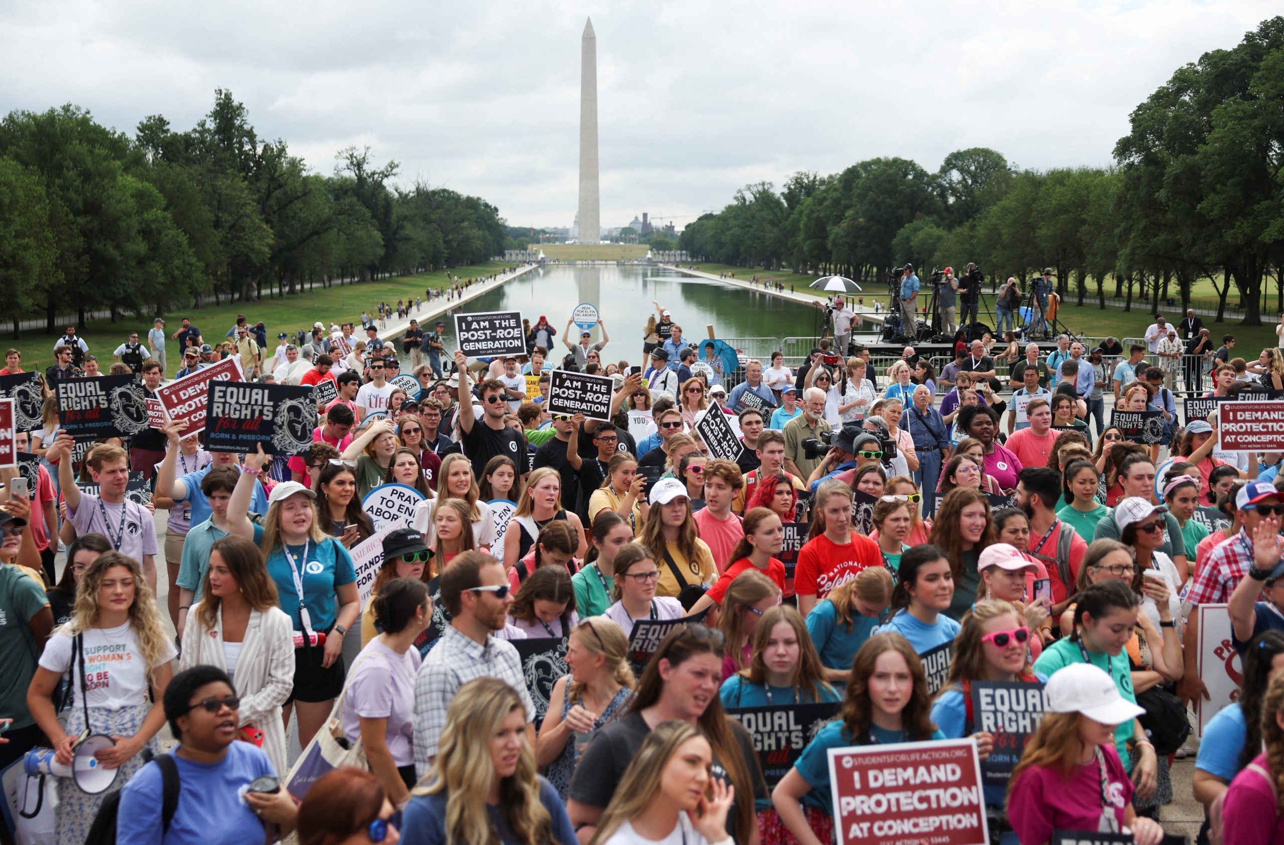 Pro-lifers celebrate one year without Roe v. Wade