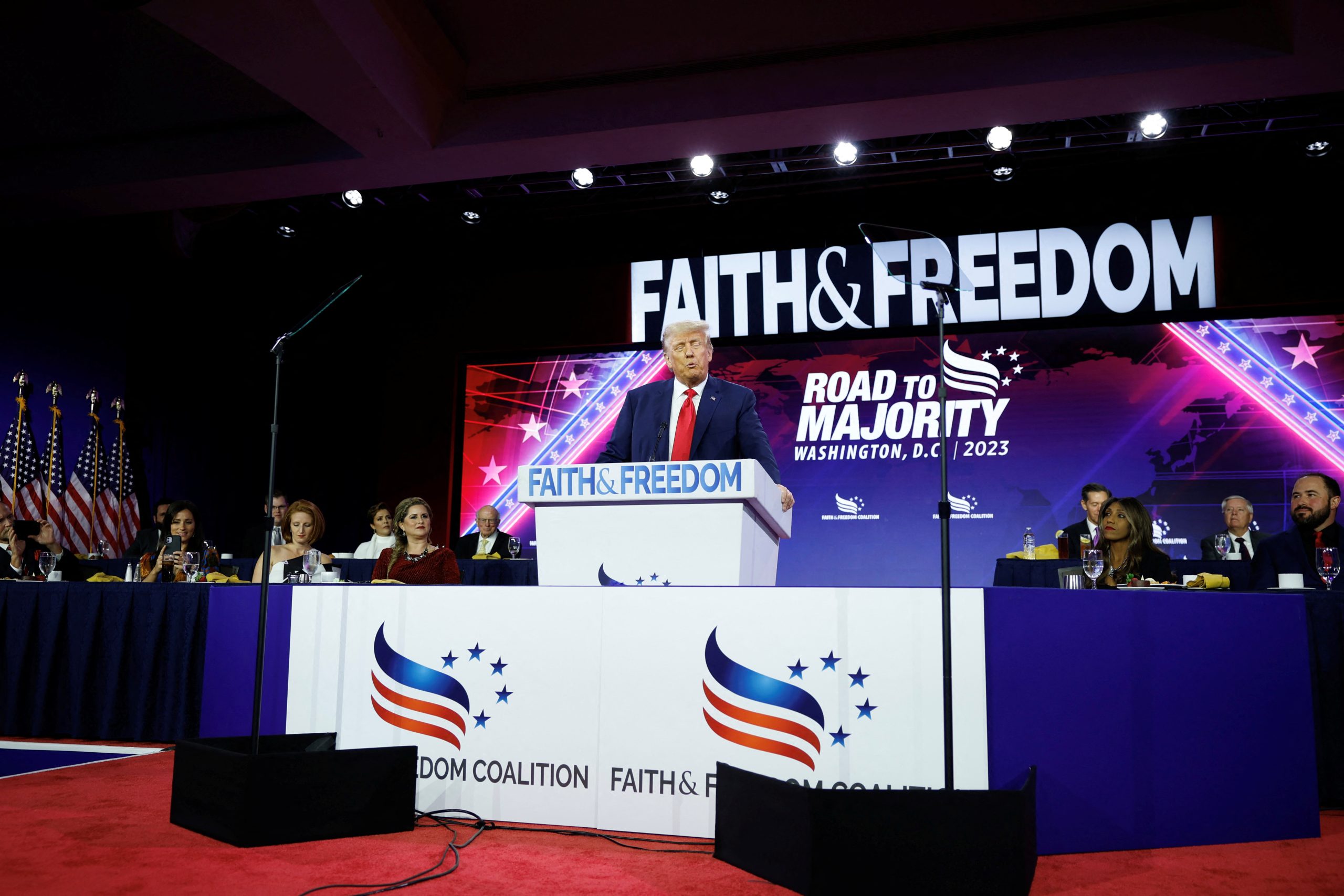 Major GOP candidates attend Faith and Freedom Conference