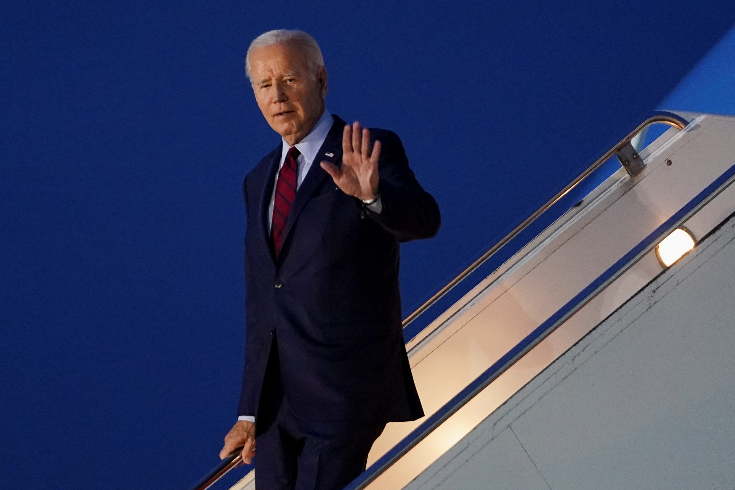 Biden heads overseas to talk with NATO about Ukraine