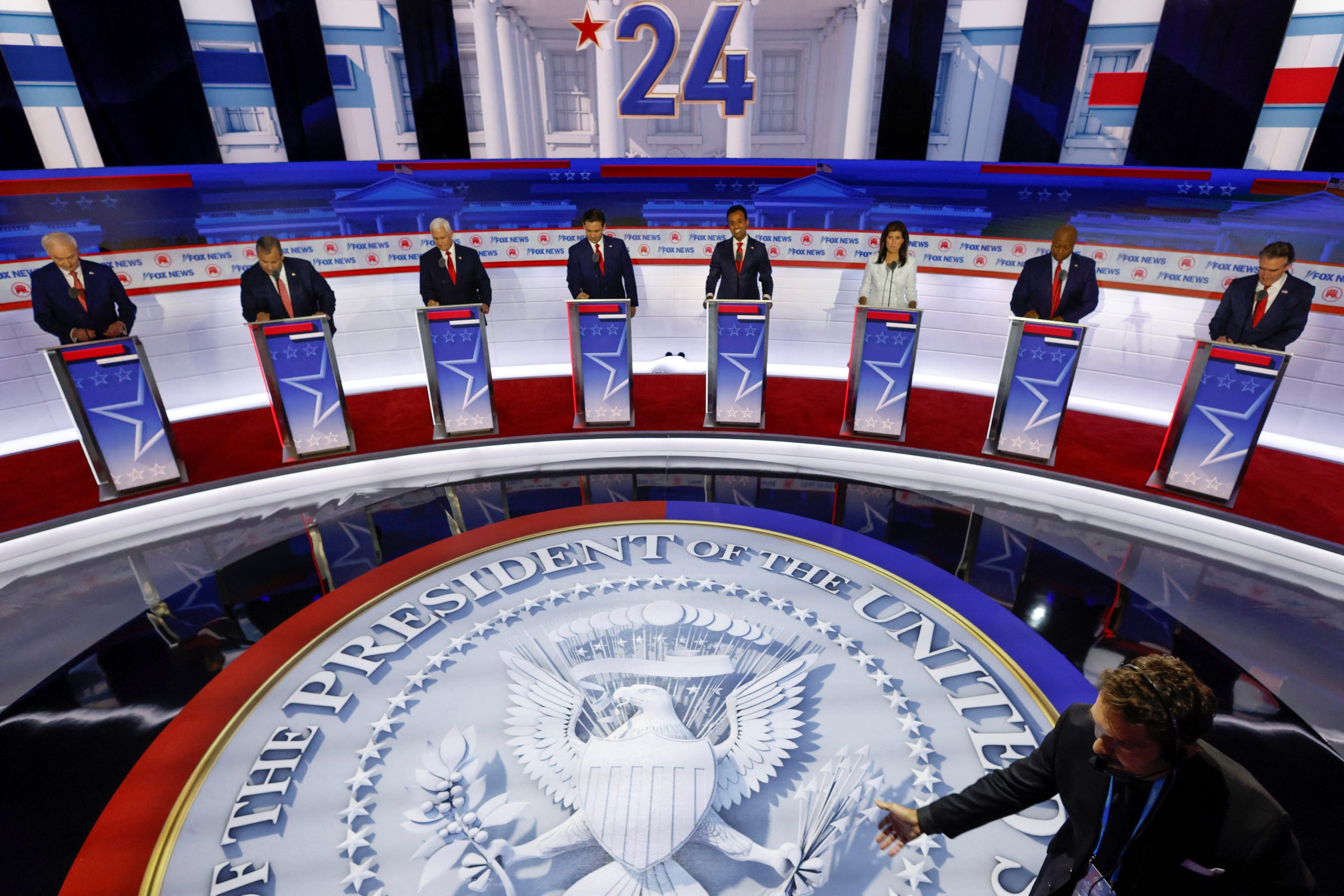 First debate leaves Republican picture both clear and muddled