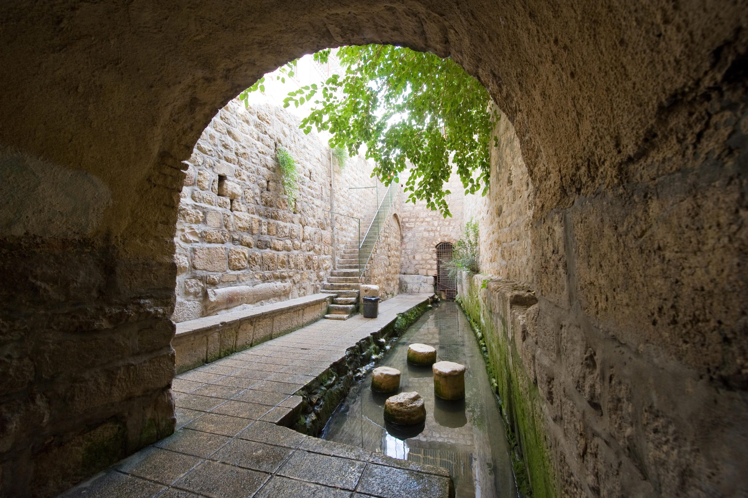 Pool of Siloam, where Jesus healed blind man, will soon be open to public for first time in two millennia