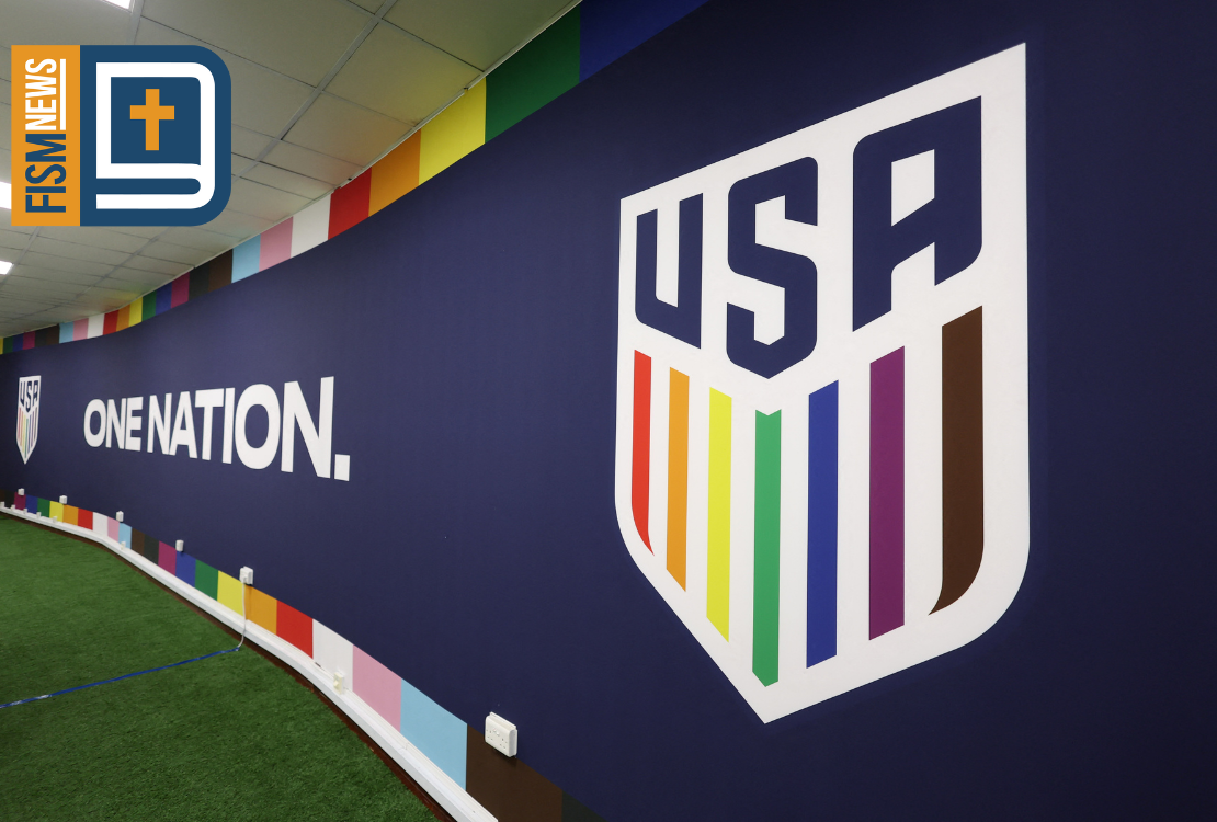 Rainbow-themed badge adorns US training facility at Qatar World Cup