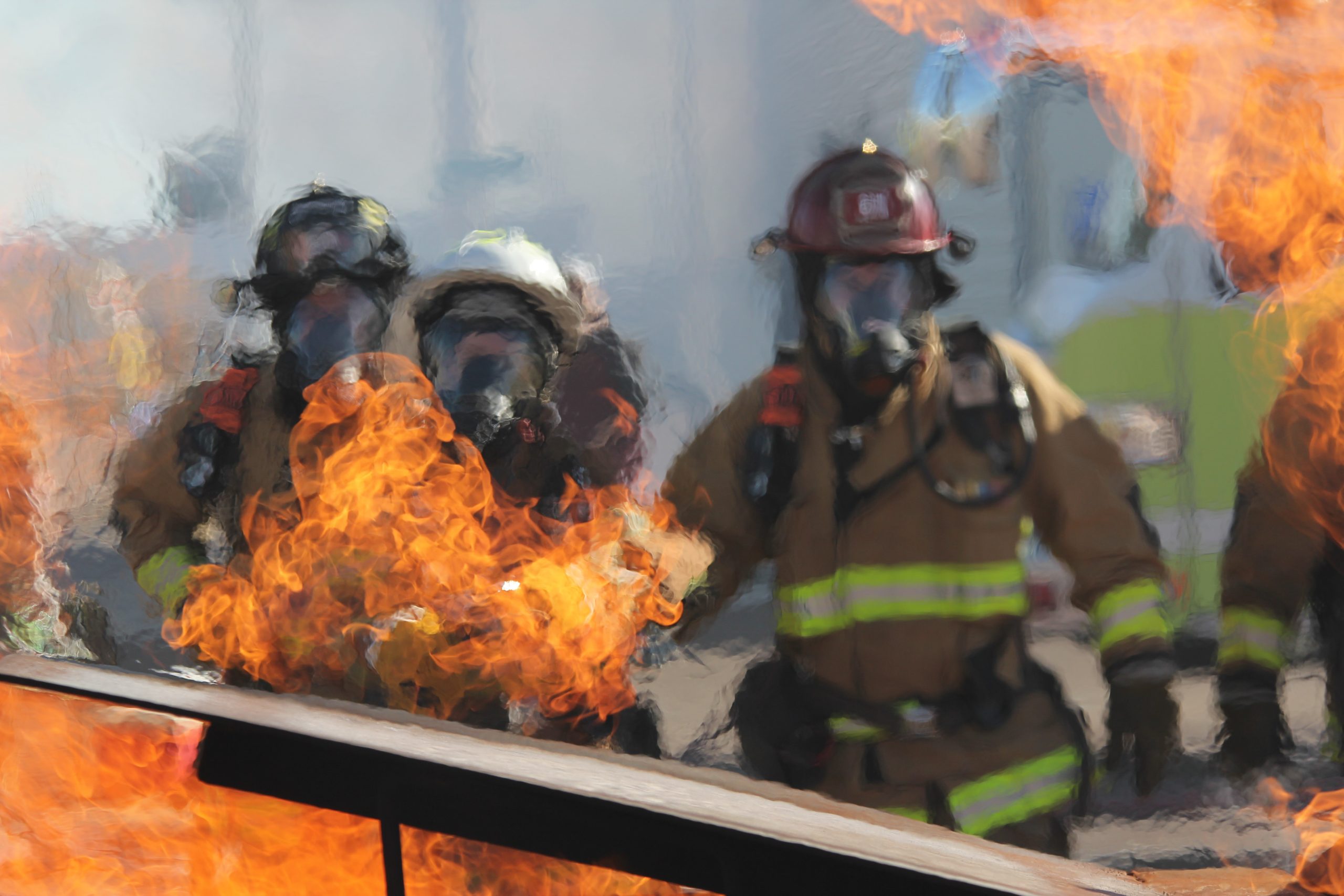 Pastor/Firechief preaches the Gospel inside and outside the church