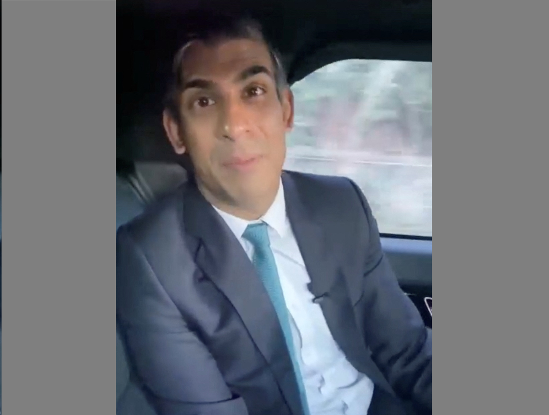 UK Prime Minister Sunak fined by police for failing to wear seatbelt