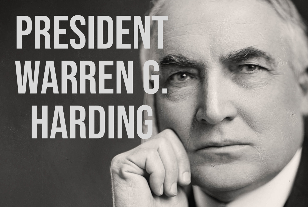 A Moment in History: Warren G. Harding