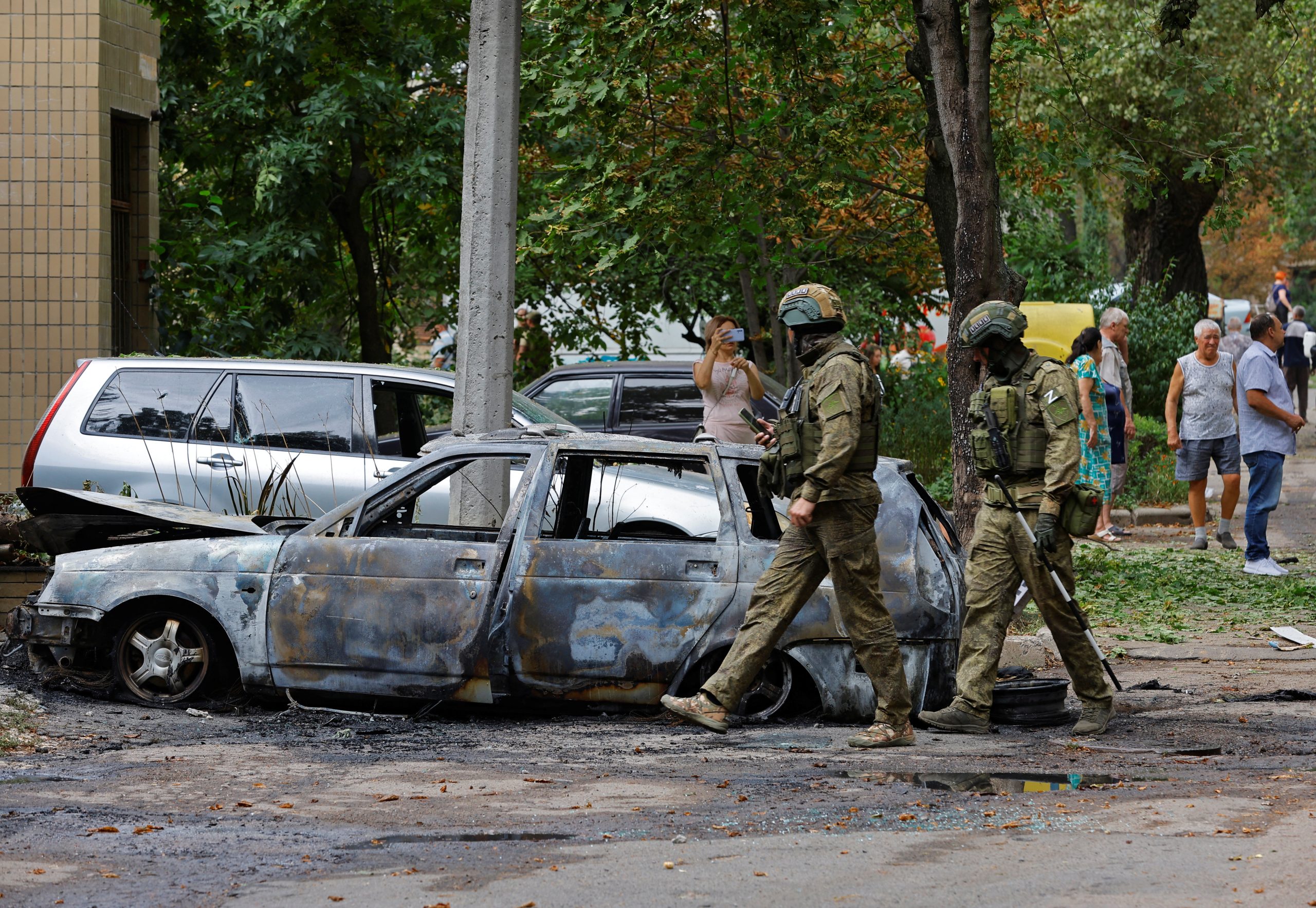 Ukrainian forces appear to pierce Russian defense