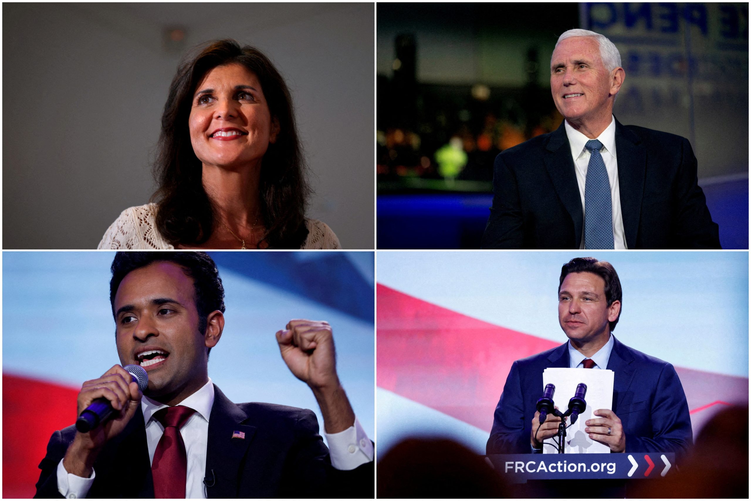 Survey shows DeSantis, Haley as debate winners