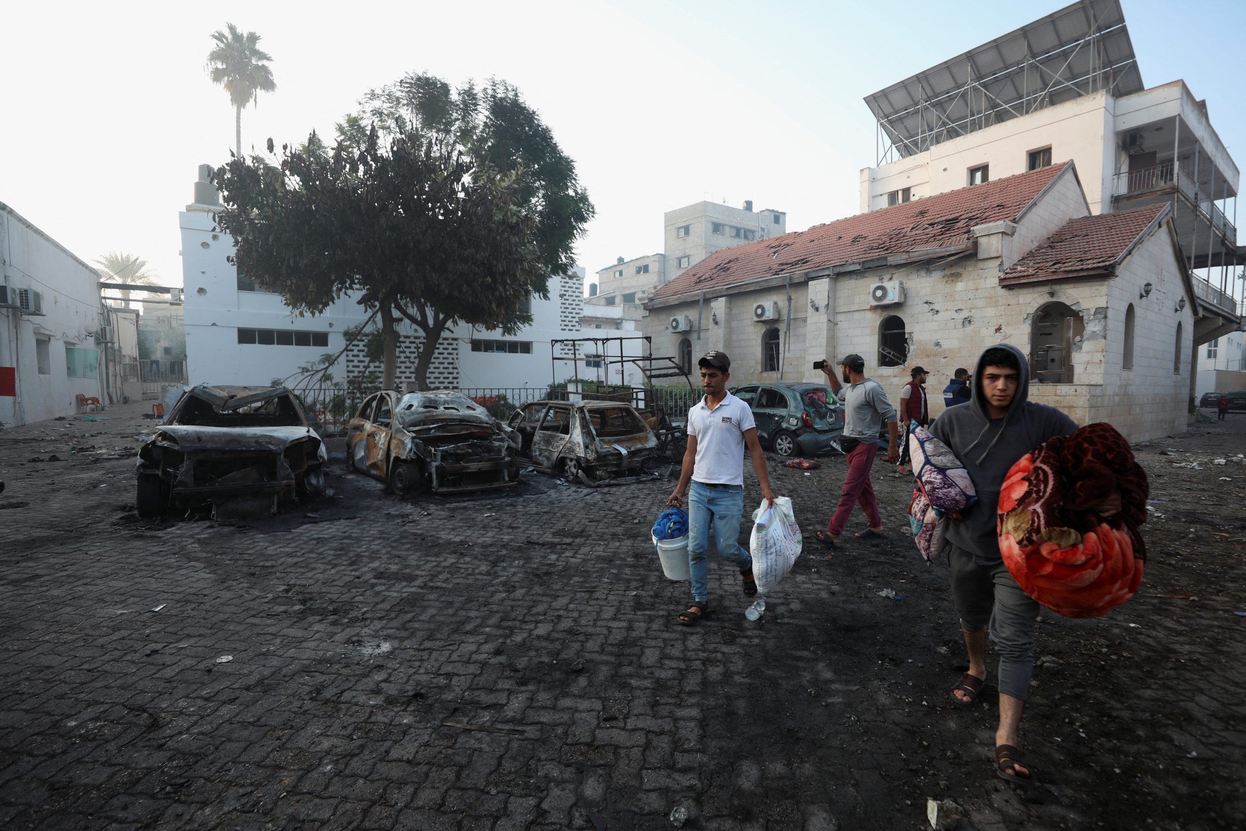 Explosion at Gaza hospital kills 500, IDF says it was self-inflicted