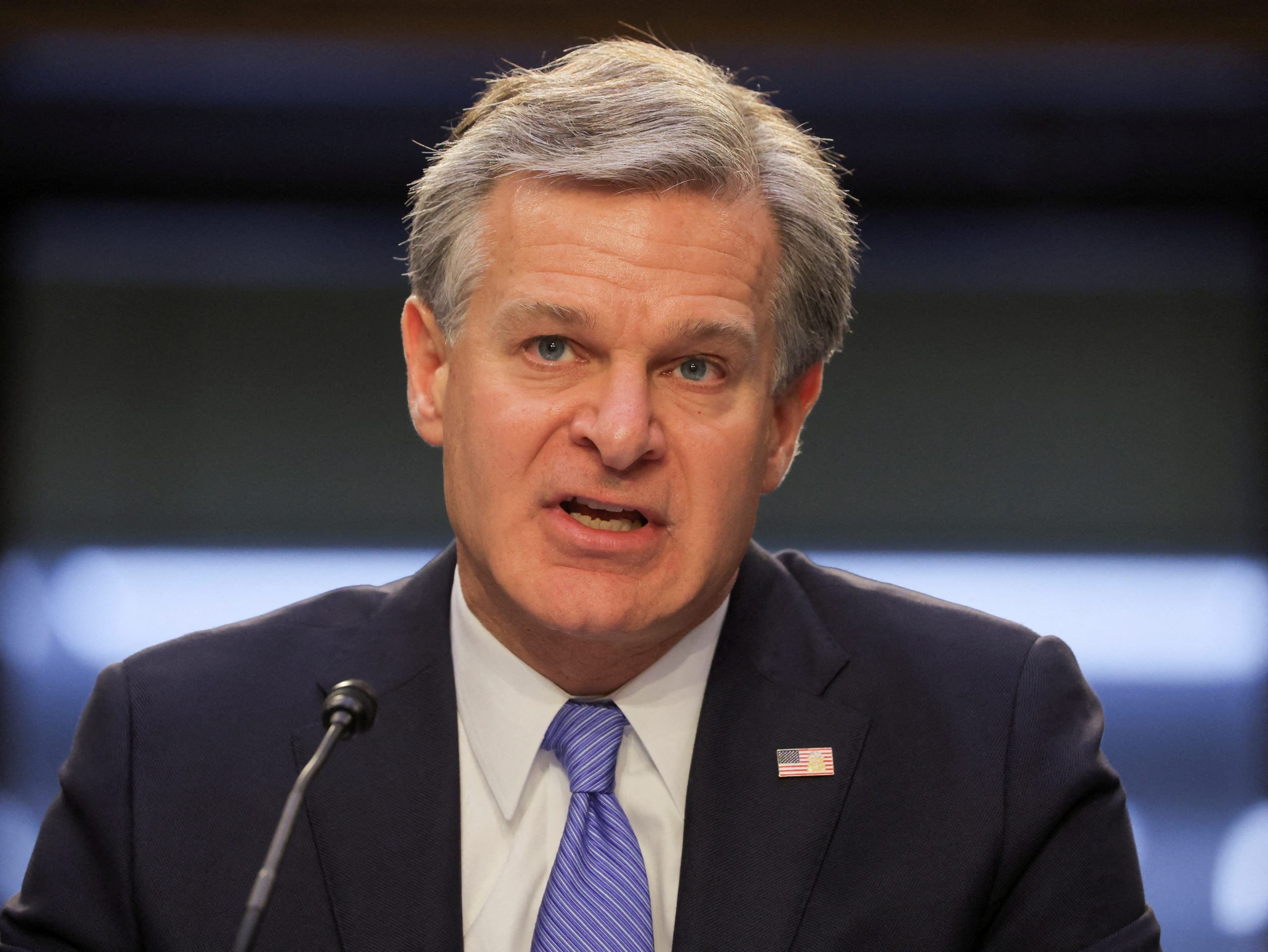 FBI Director Wray warns of domestic terror attack