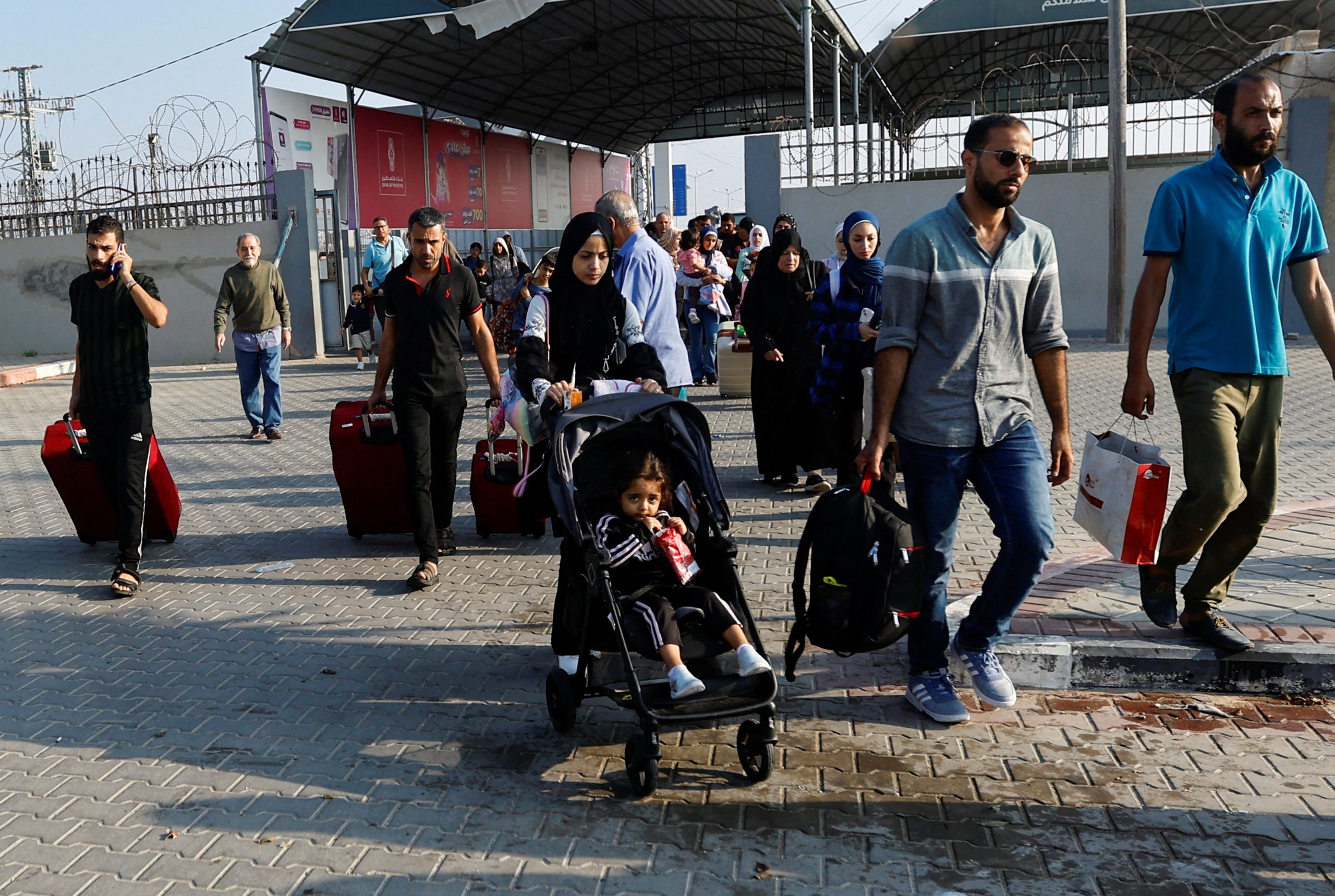 Civilians continue to leave Gaza, including Americans