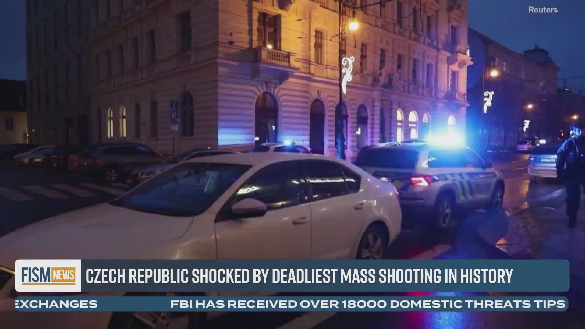 Czech Republic shocked by deadliest mass shooting in history